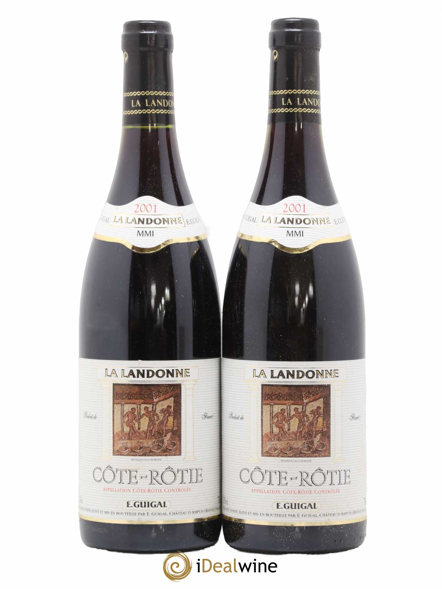 Côte-Rôtie La Landonne Guigal 2001 - Lot de 2 bouteilles - 0