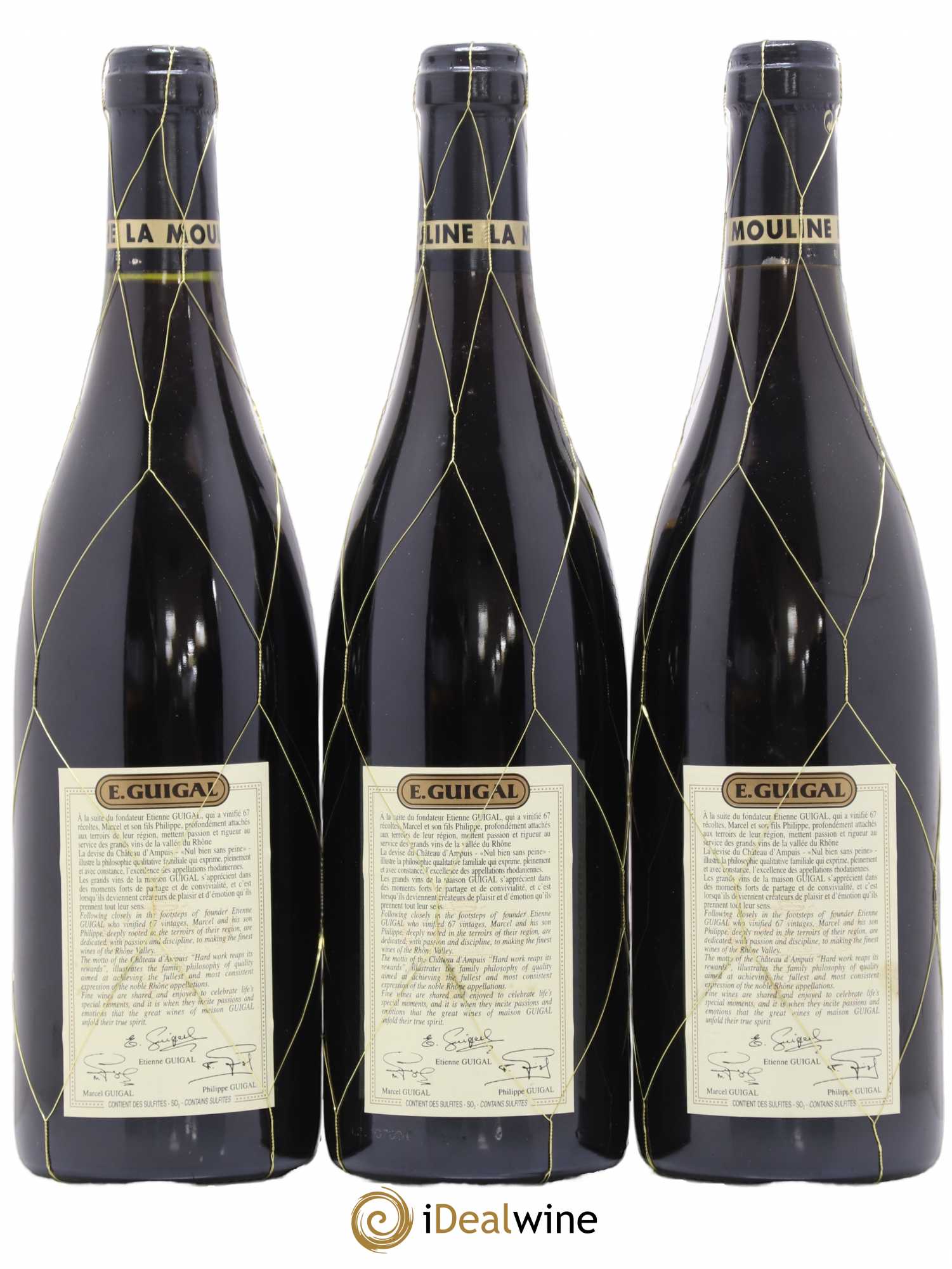 Côte-Rôtie La Mouline Guigal 2003 - Lot de 12 bouteilles - 2