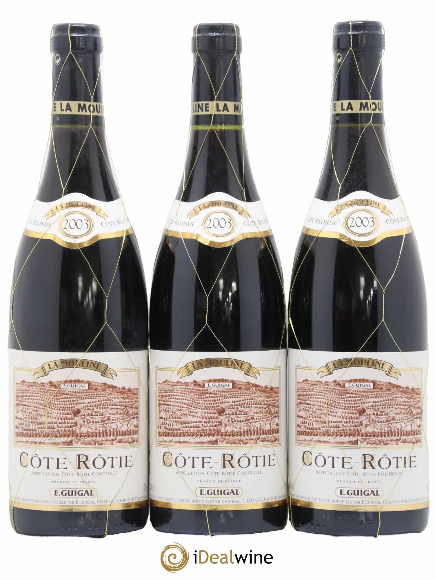 Côte-Rôtie La Mouline Guigal 2003 - Lot de 12 bouteilles - 3