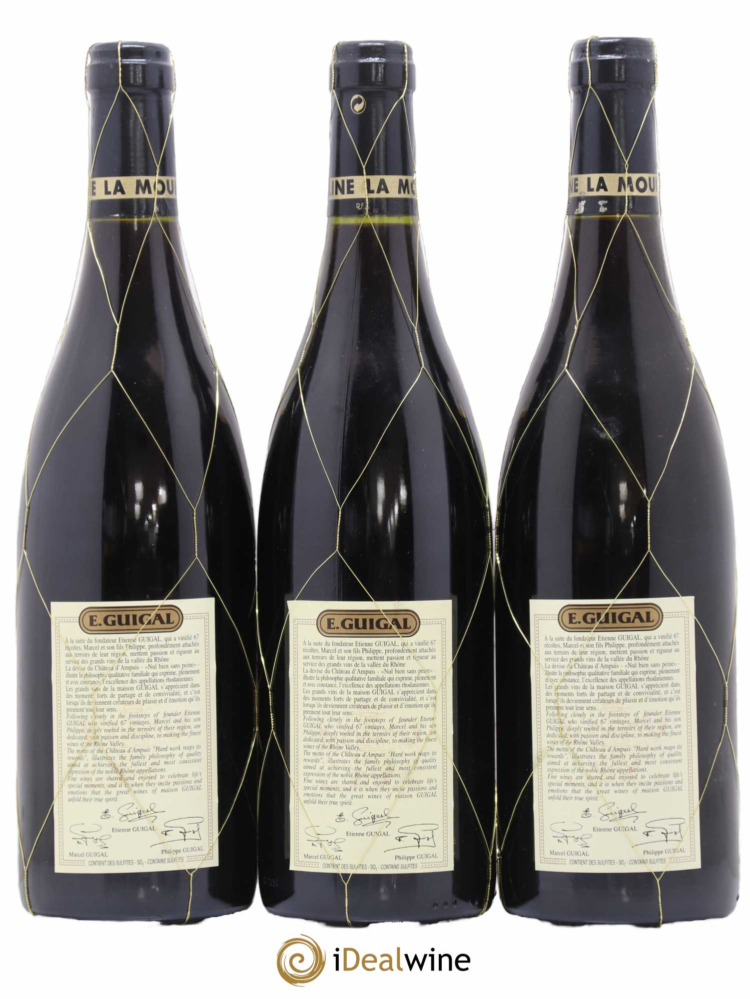Côte-Rôtie La Mouline Guigal 2003 - Lot de 12 bouteilles - 4