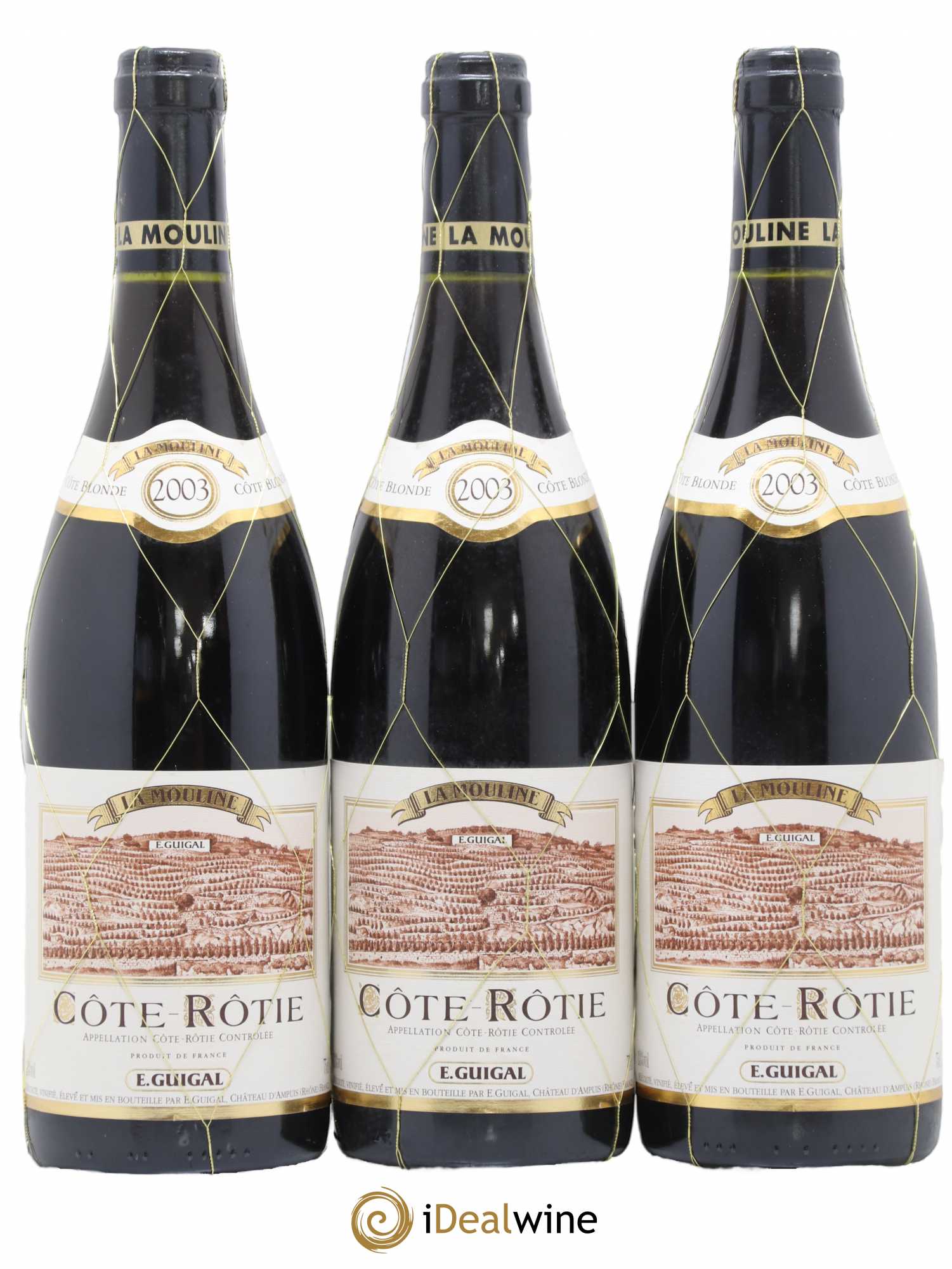 Côte-Rôtie La Mouline Guigal 2003 - Lot de 12 bouteilles - 5