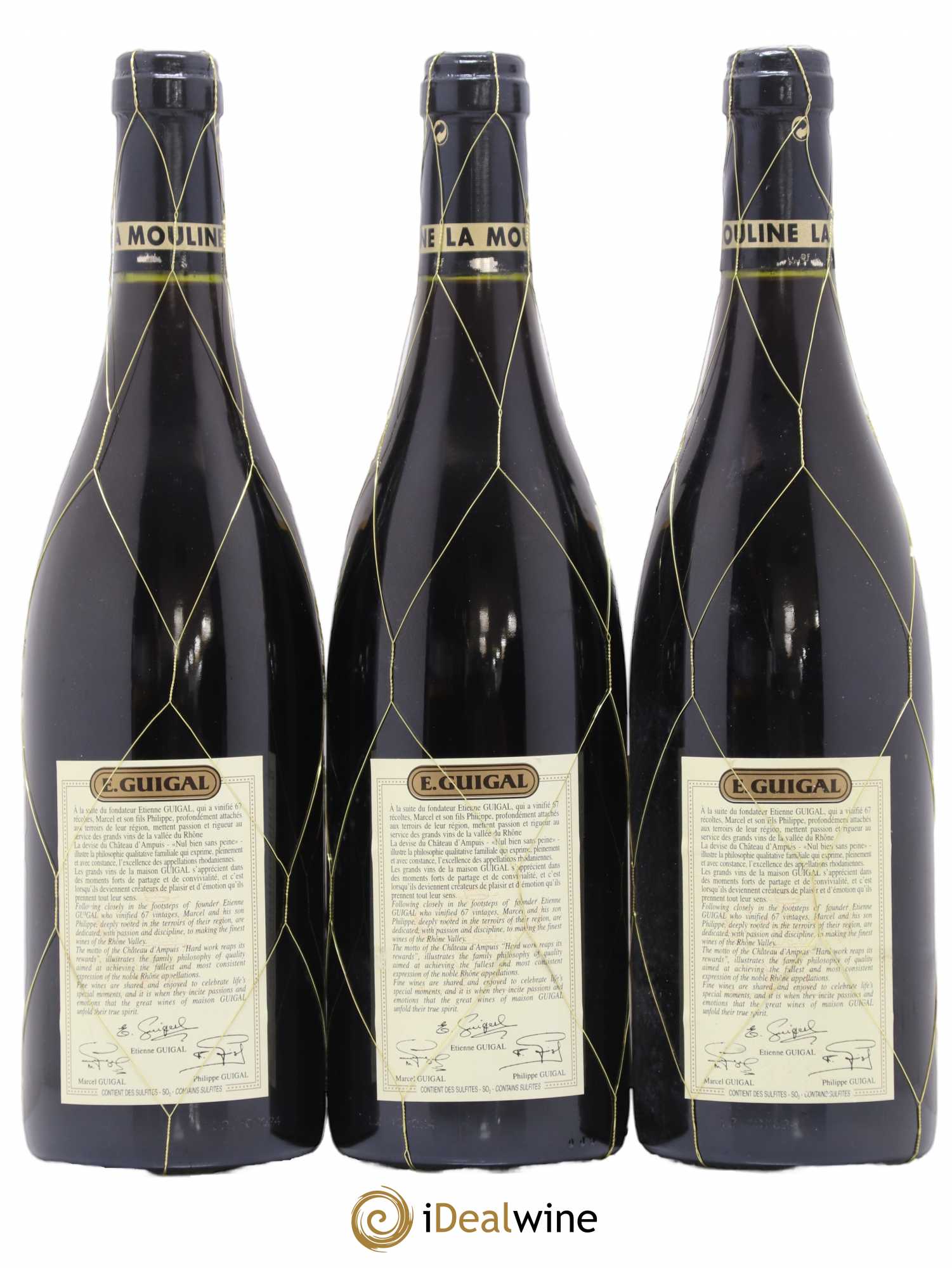 Côte-Rôtie La Mouline Guigal 2003 - Lot de 12 bouteilles - 6