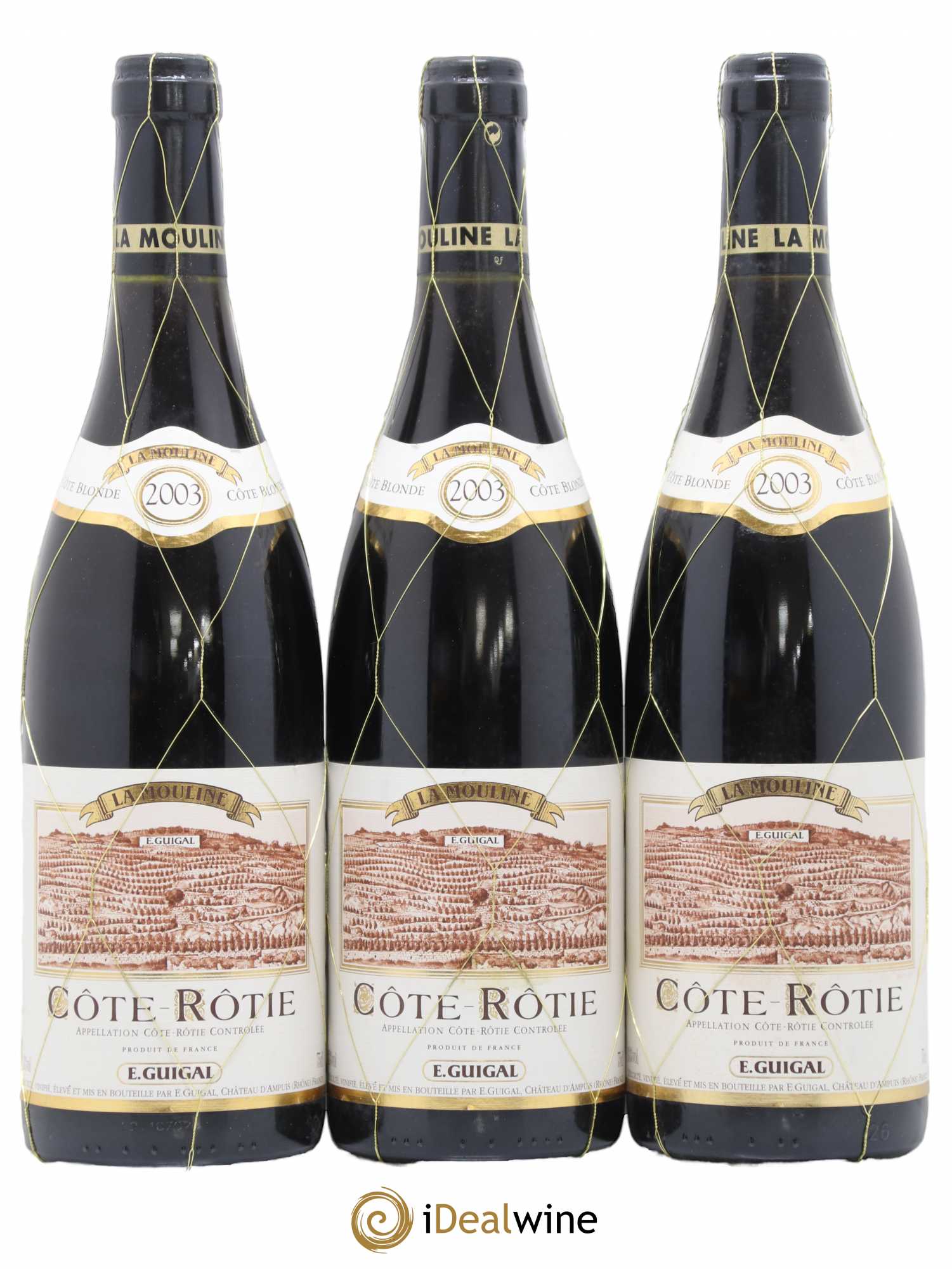 Côte-Rôtie La Mouline Guigal 2003 - Lot de 12 bouteilles - 7