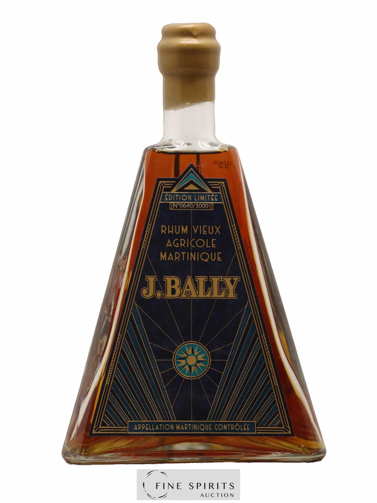 J. Bally Of. Art Déco Edition Limitée - One of 3000 - Lot de 1 bouteille - 1