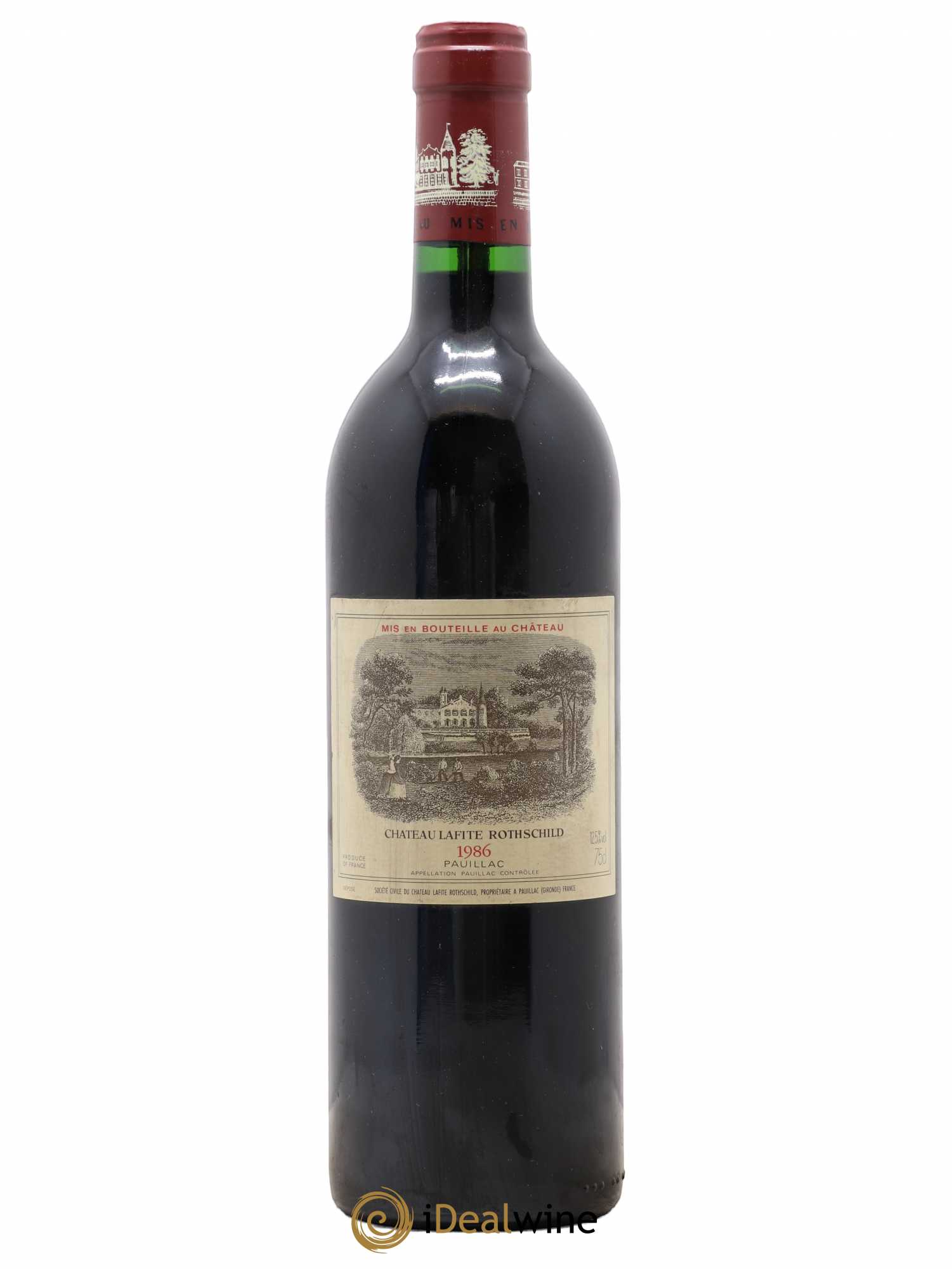 Château Lafite Rothschild 1er Grand Cru Classé 1986 - Lot de 1 bouteille - 0