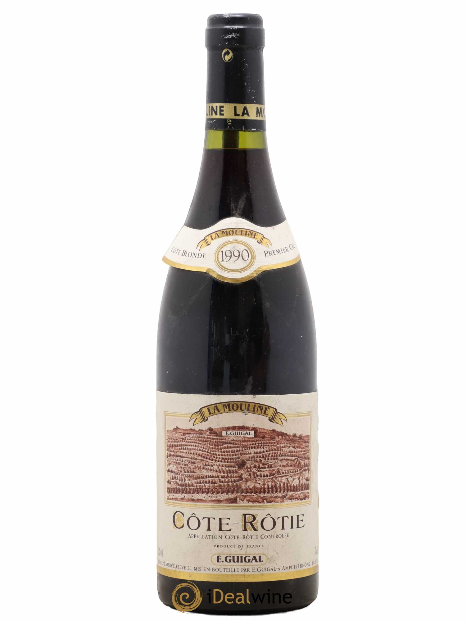 Côte-Rôtie La Mouline Guigal 1990 - Lot de 1 bouteille - 0