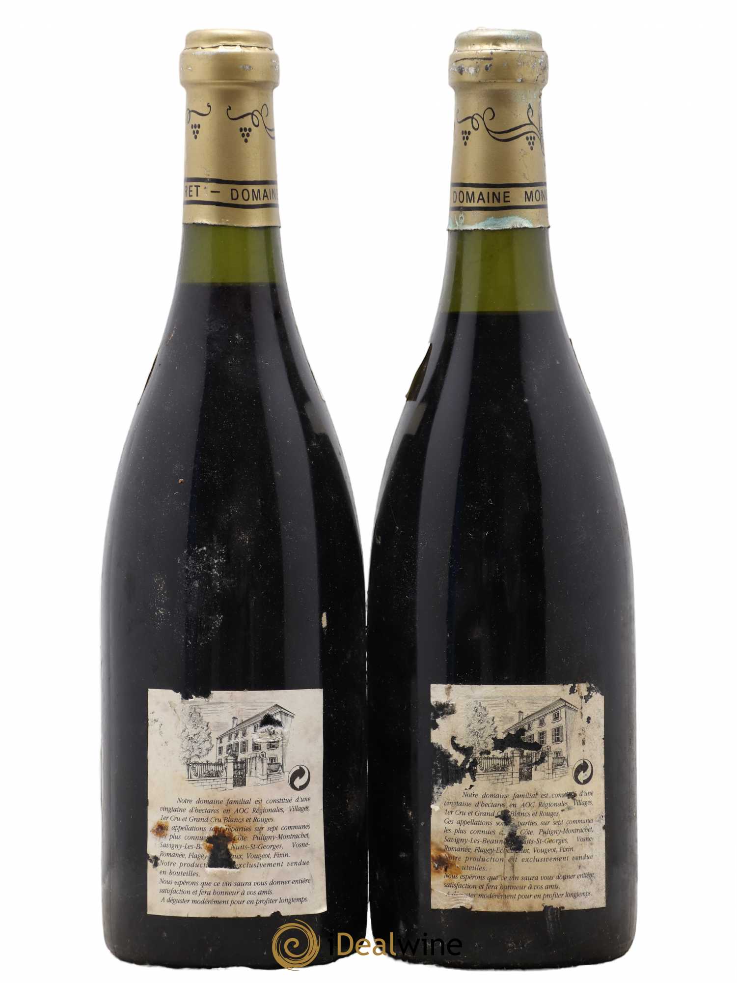 Grands-Echezeaux Grand Cru Mongeard-Mugneret (Domaine) 1990 - Lot de 2 bouteilles - 1
