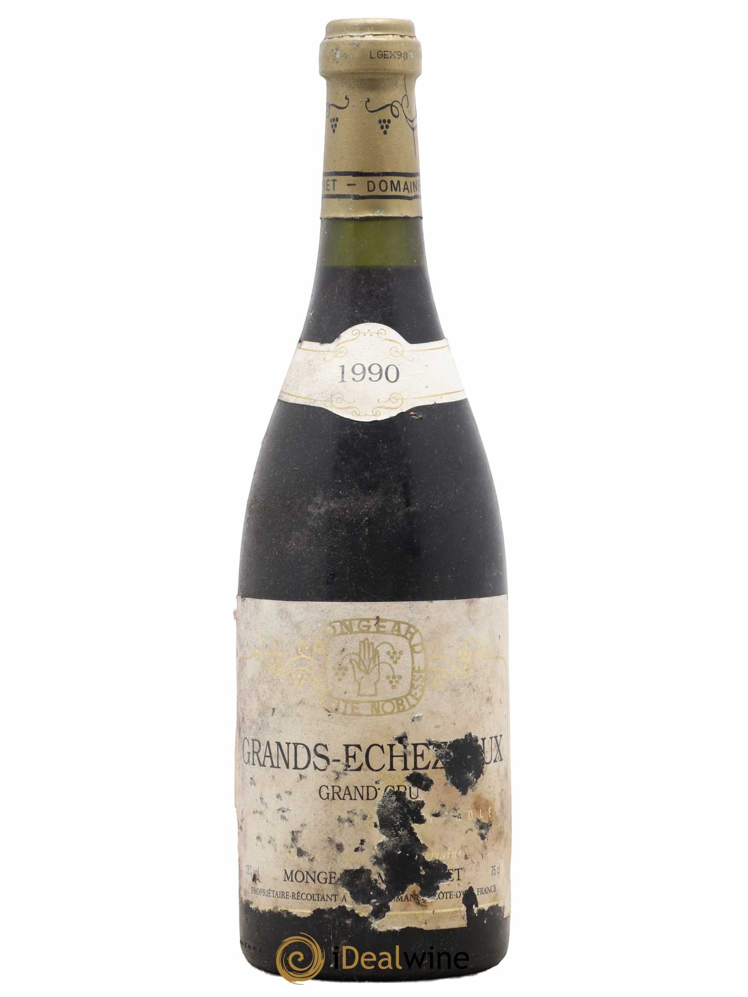 Grands-Echezeaux Grand Cru Mongeard-Mugneret (Domaine) 1990 - Lot de 1 bouteille - 0