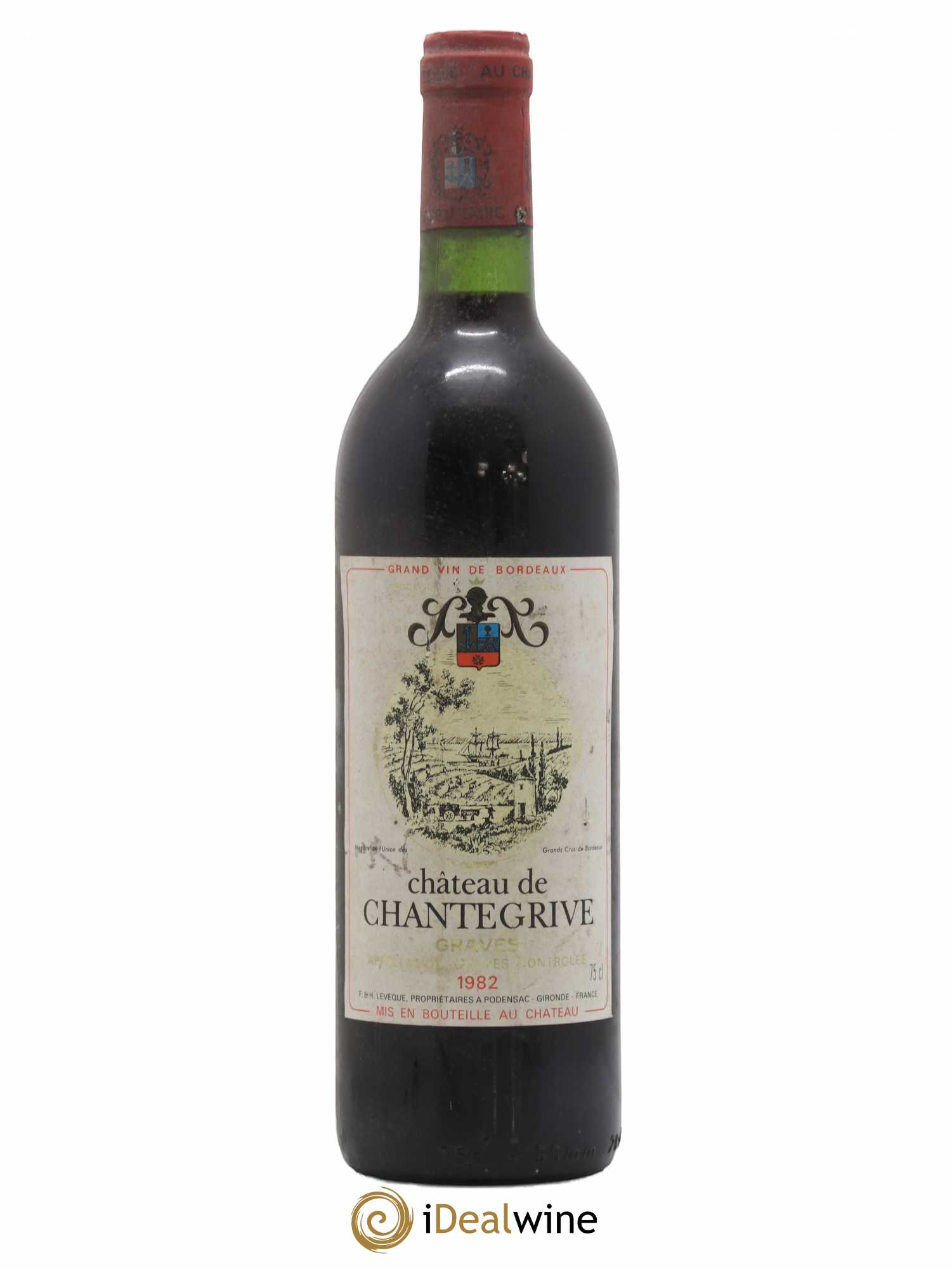 Château de Chantegrive 1982 - Lot de 1 bouteille - 0