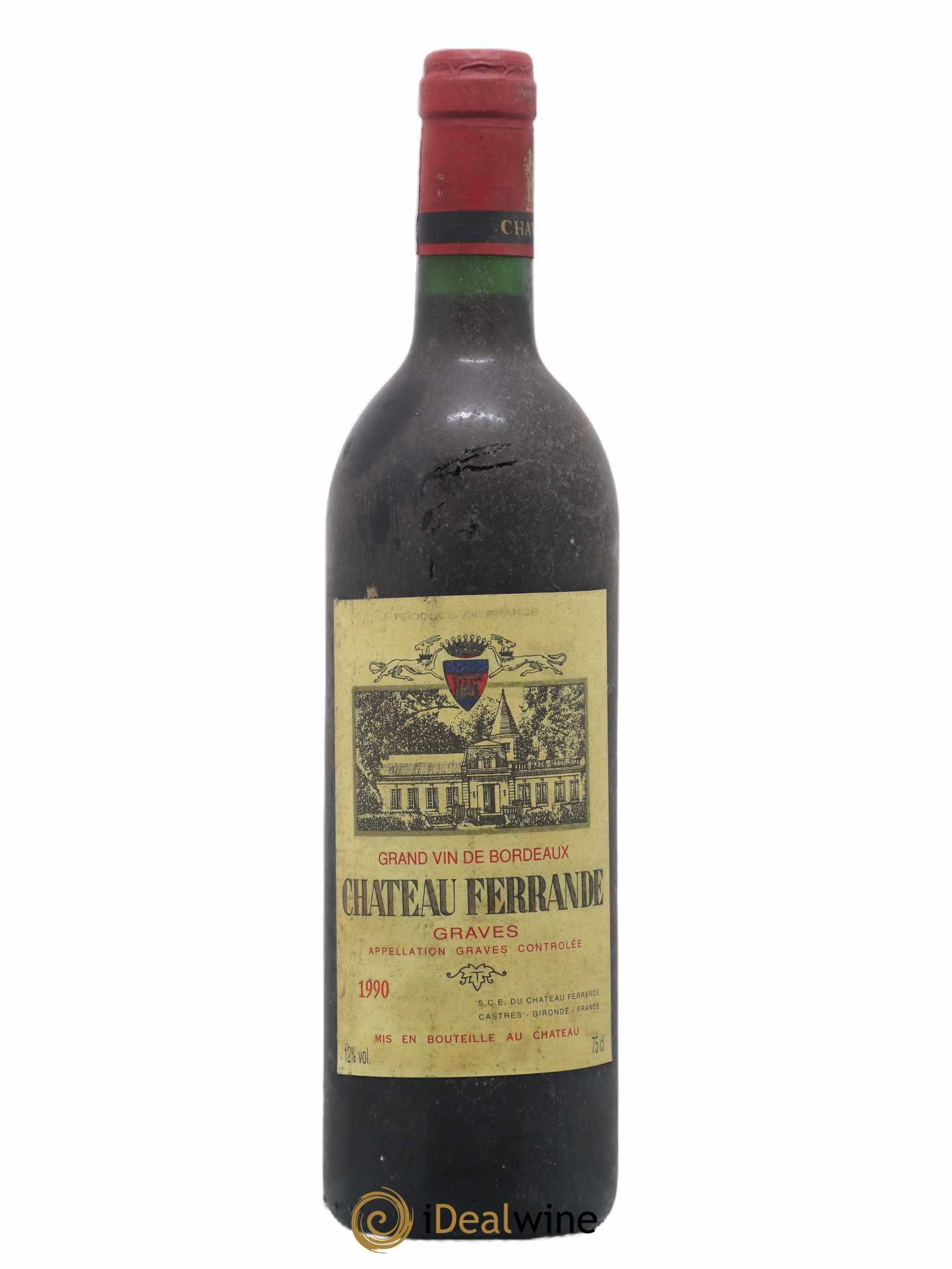 Château Ferrande 1990 - Posten von 1 Flasche - 0