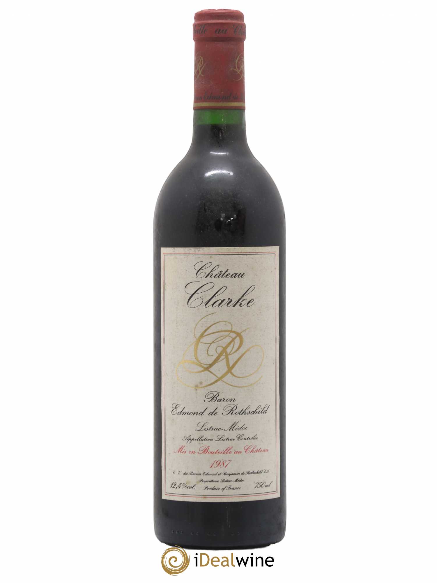 Château Clarke 1987 - Lot de 1 bouteille - 0
