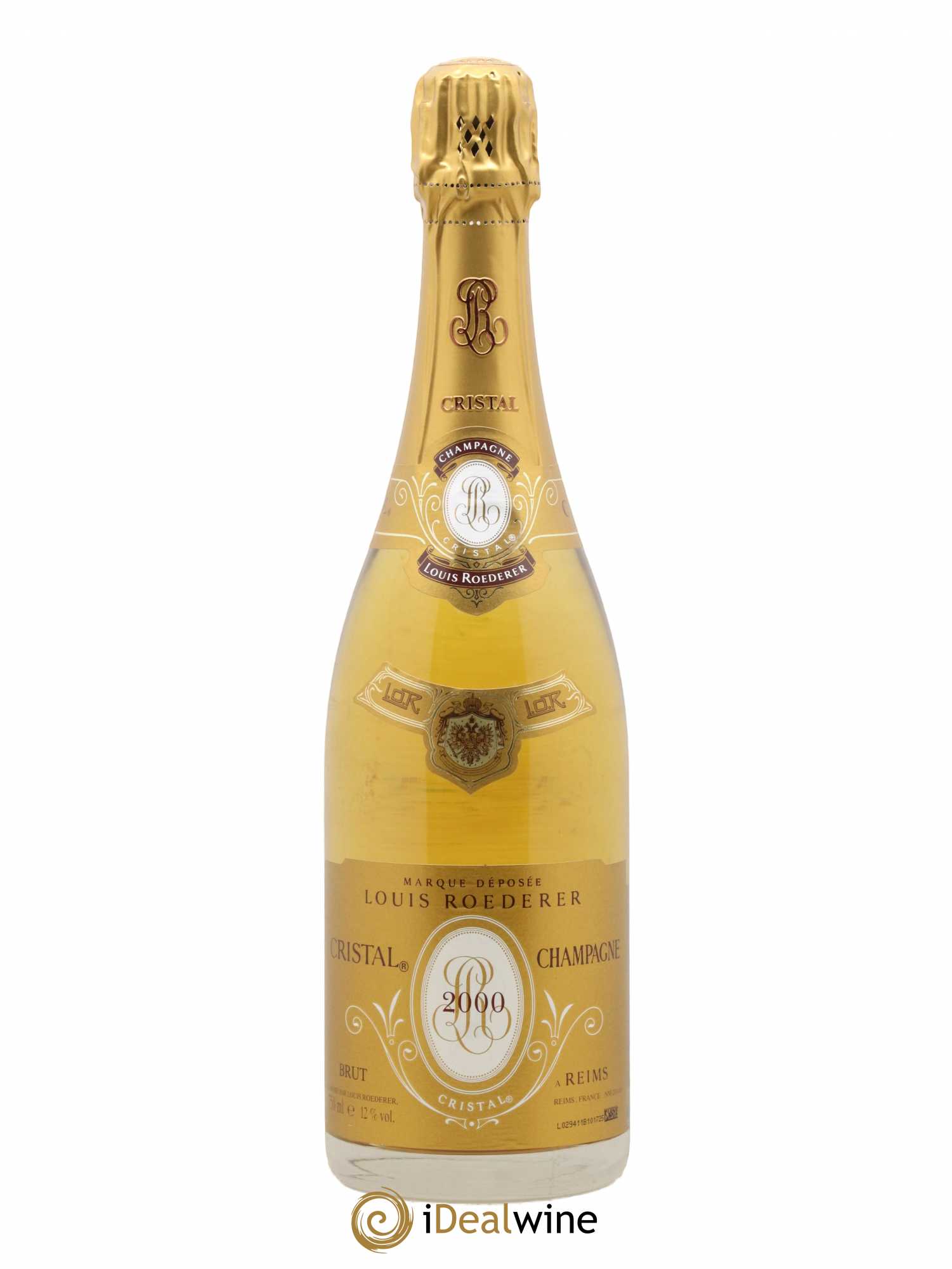 Cristal Louis Roederer 2000 - Lot de 1 bouteille - 1