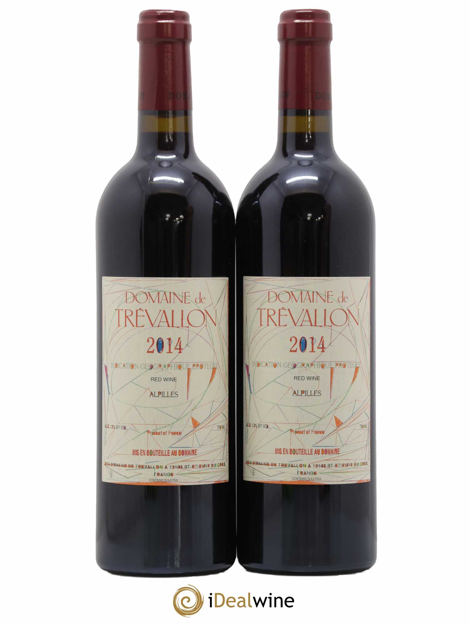 Alpilles Trévallon (Domaine de) Eloi Dürrbach 2014 - Lot de 2 bouteilles - 0