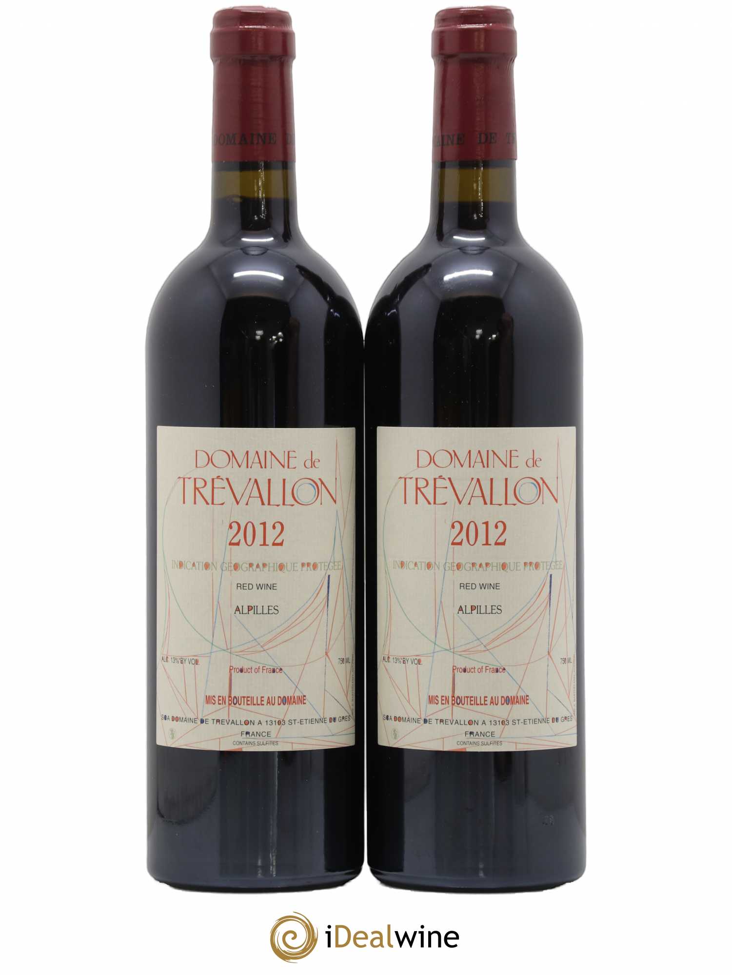 Alpilles Trévallon (Domaine de) Eloi Dürrbach 2012 - Lot de 2 bouteilles - 0