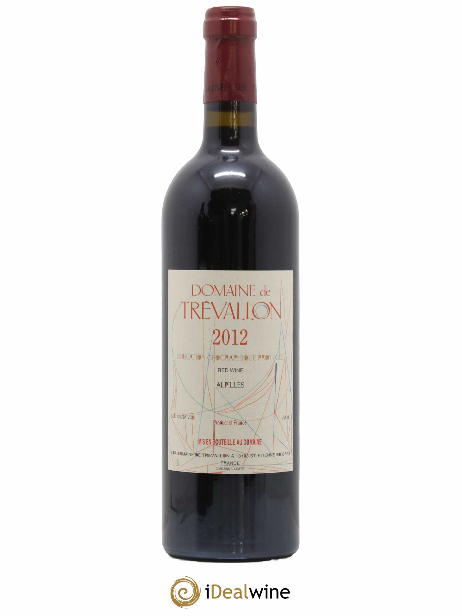 Alpilles Trévallon (Domaine de) Eloi Dürrbach 2012 - Lot de 1 bouteille - 0