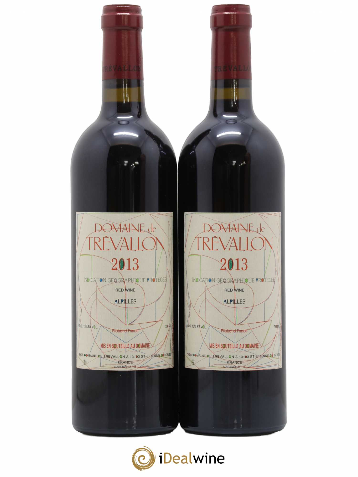 Alpilles Trévallon (Domaine de) Eloi Dürrbach 2013 - Lot de 2 bouteilles - 0
