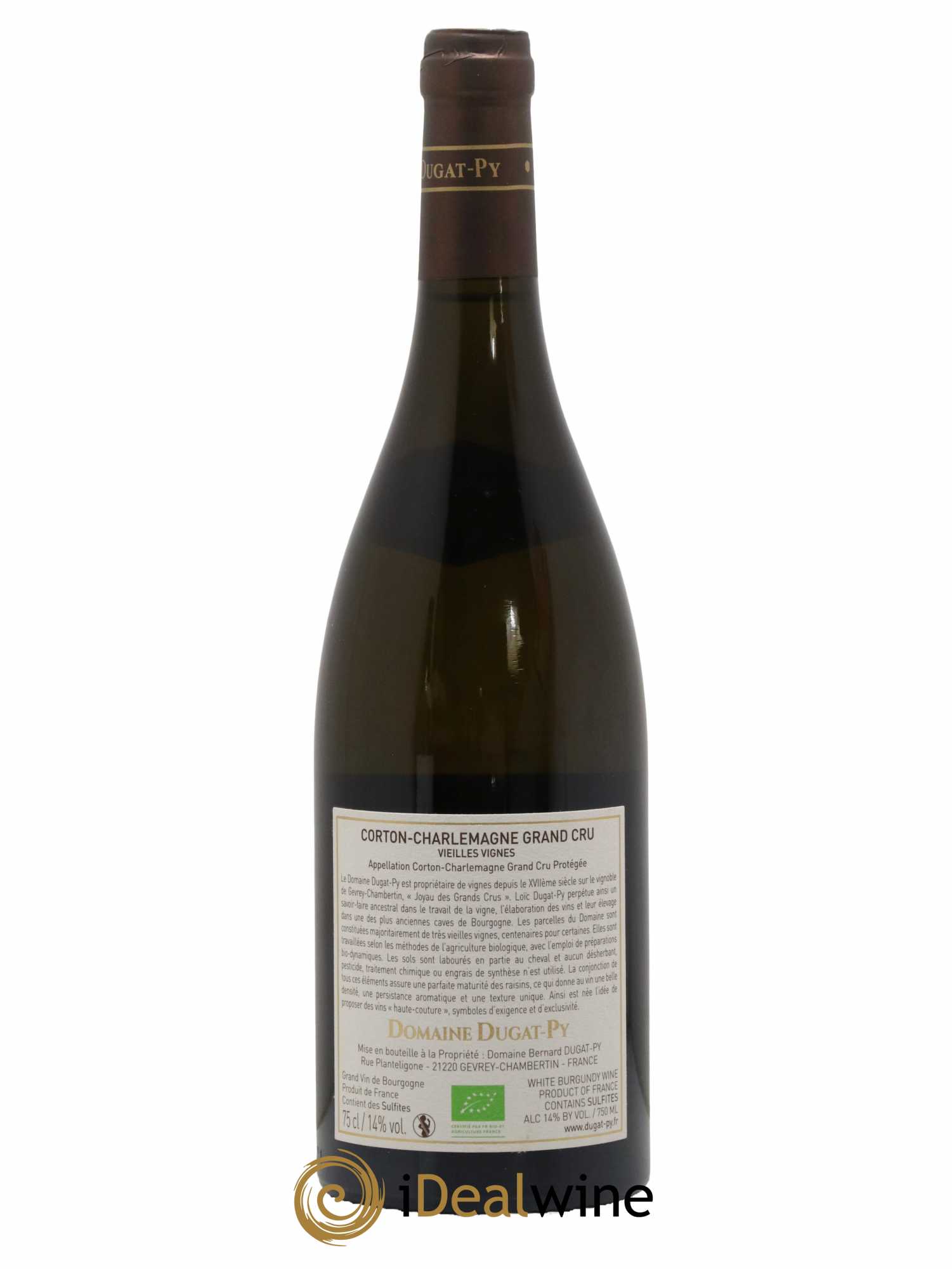 Corton-Charlemagne Grand Cru Vieilles Vignes Dugat-Py 2019 - Lot of 1 bottle - 1