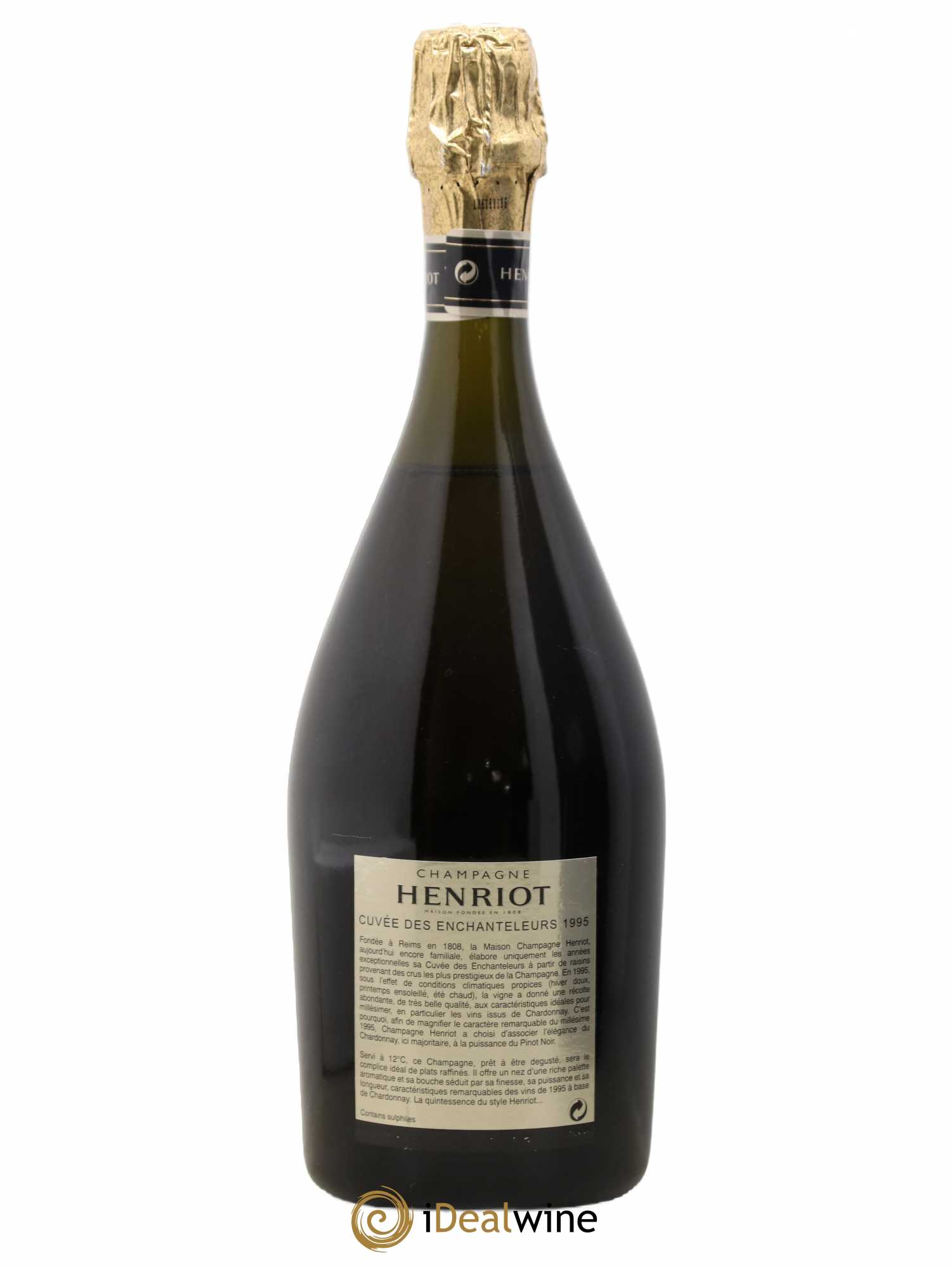 Cuvée des Enchanteleurs Henriot (sans prix de réserve) 1995 - Lot de 1 bouteille - 2