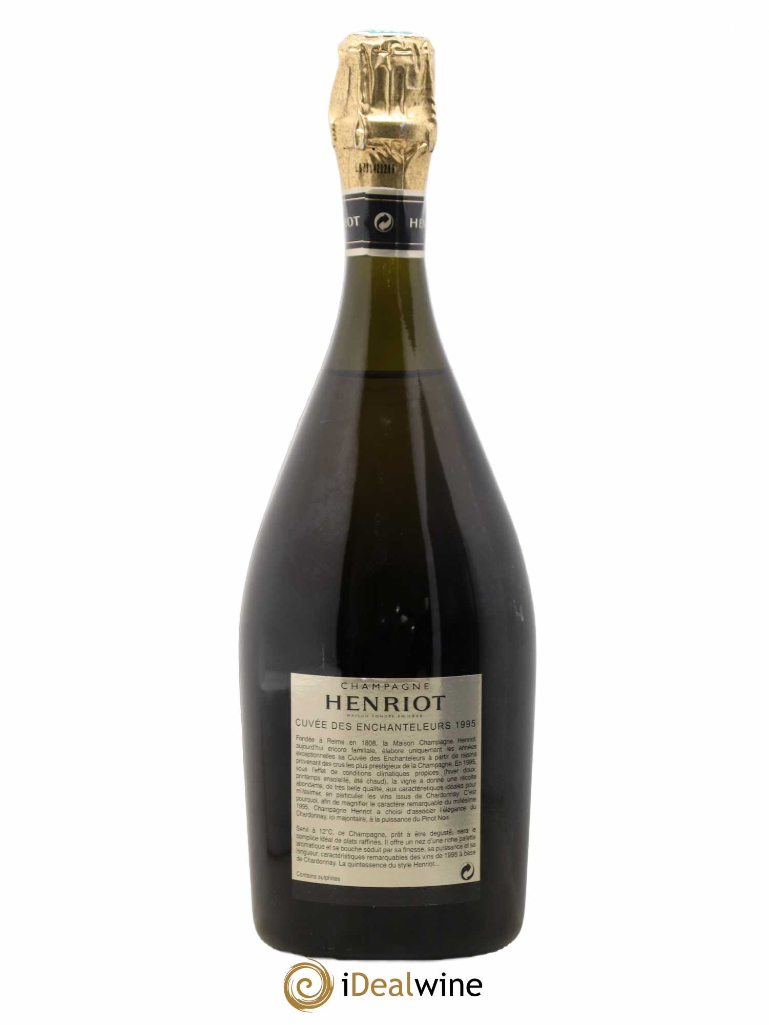 Cuvée des Enchanteleurs Henriot  (sans prix de réserve) 1995 - Lot de 1 bouteille - 2