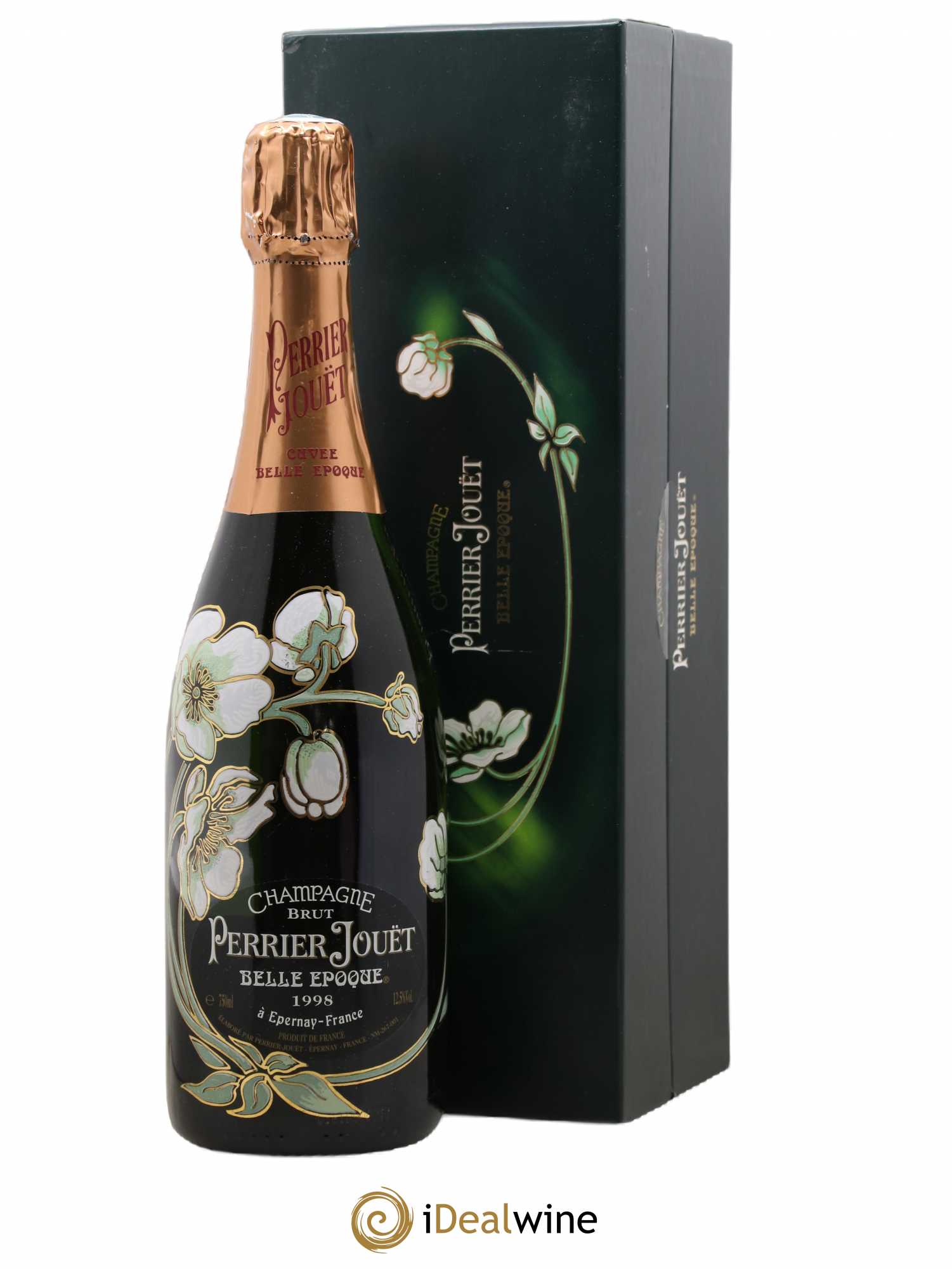 Cuvée Belle Epoque Brut Perrier-Jouët (no reserve) 1998 - Lot of 1 bottle - 0