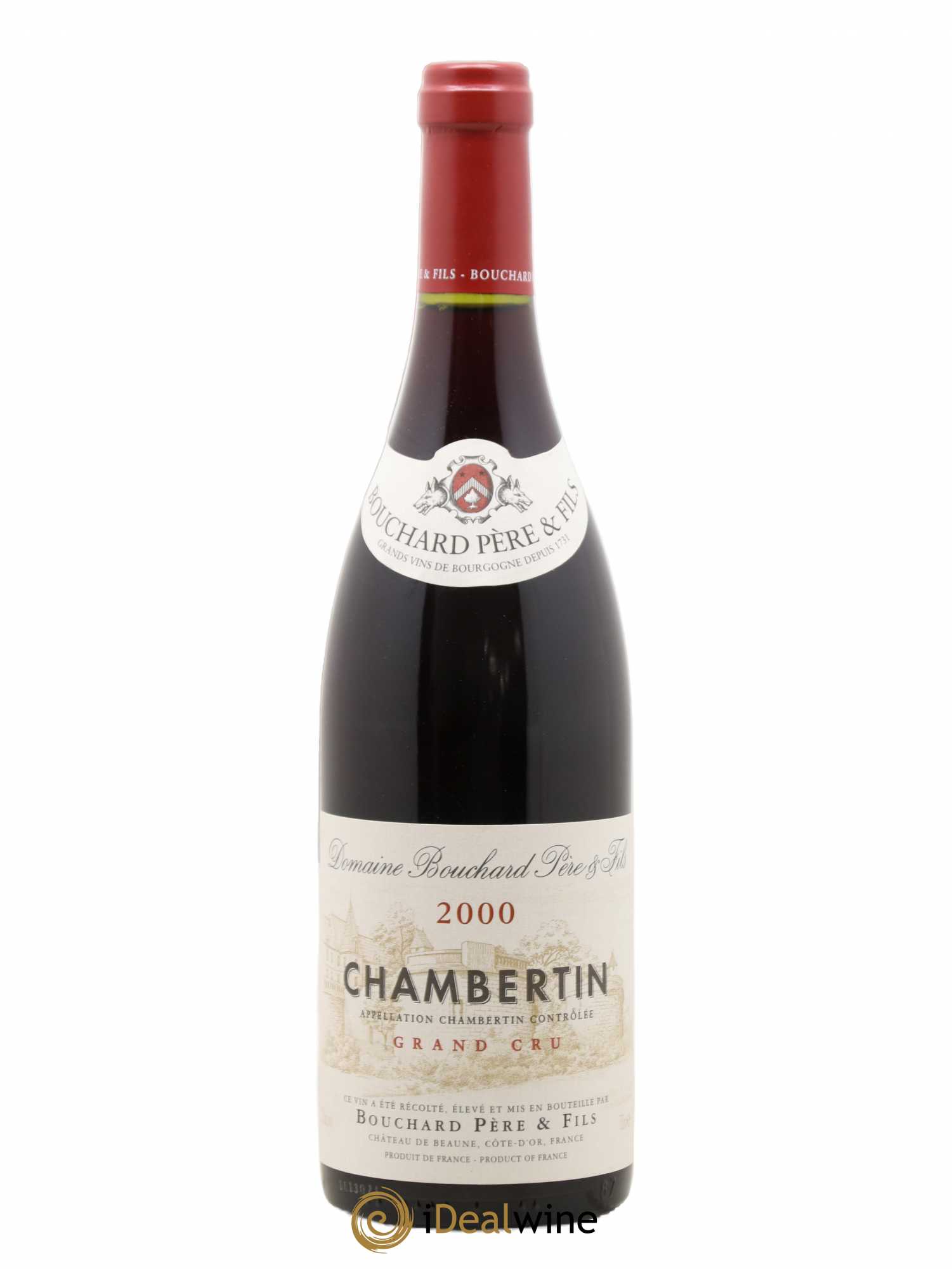 Chambertin Grand Cru Bouchard Père & Fils (sans prix de réserve) 2000 - Lot de 1 bouteille - 0