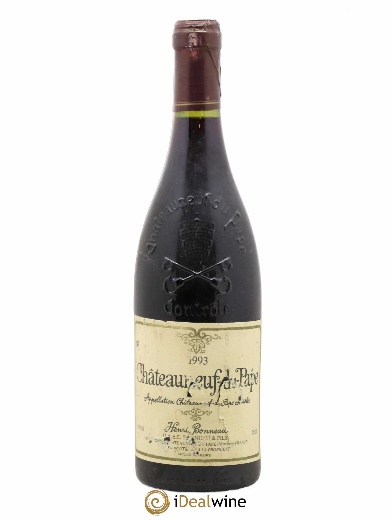 Châteauneuf-du-Pape Henri Bonneau Henri Bonneau & Fils (sans prix de réserve) 1993 - Lot de 1 bouteille - 0