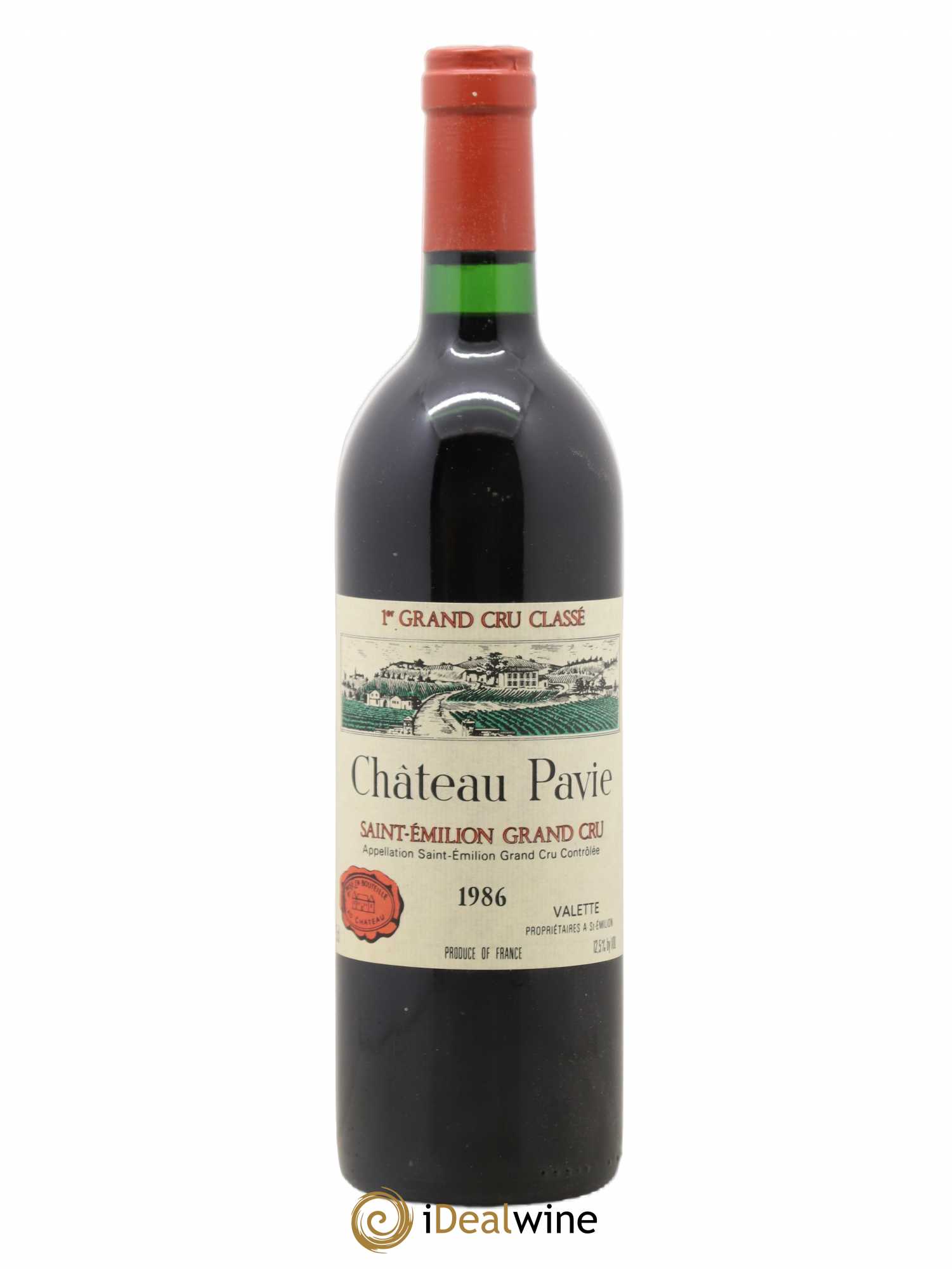 Château Pavie 1er Grand Cru Classé A (sans prix de réserve) 1986 - Lot de 1 bouteille - 0