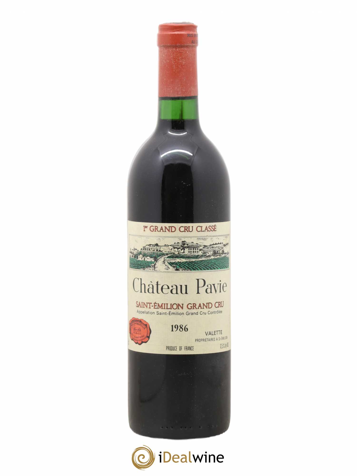 Château Pavie 1er Grand Cru Classé A (sans prix de réserve) 1986 - Lot de 1 bouteille - 0