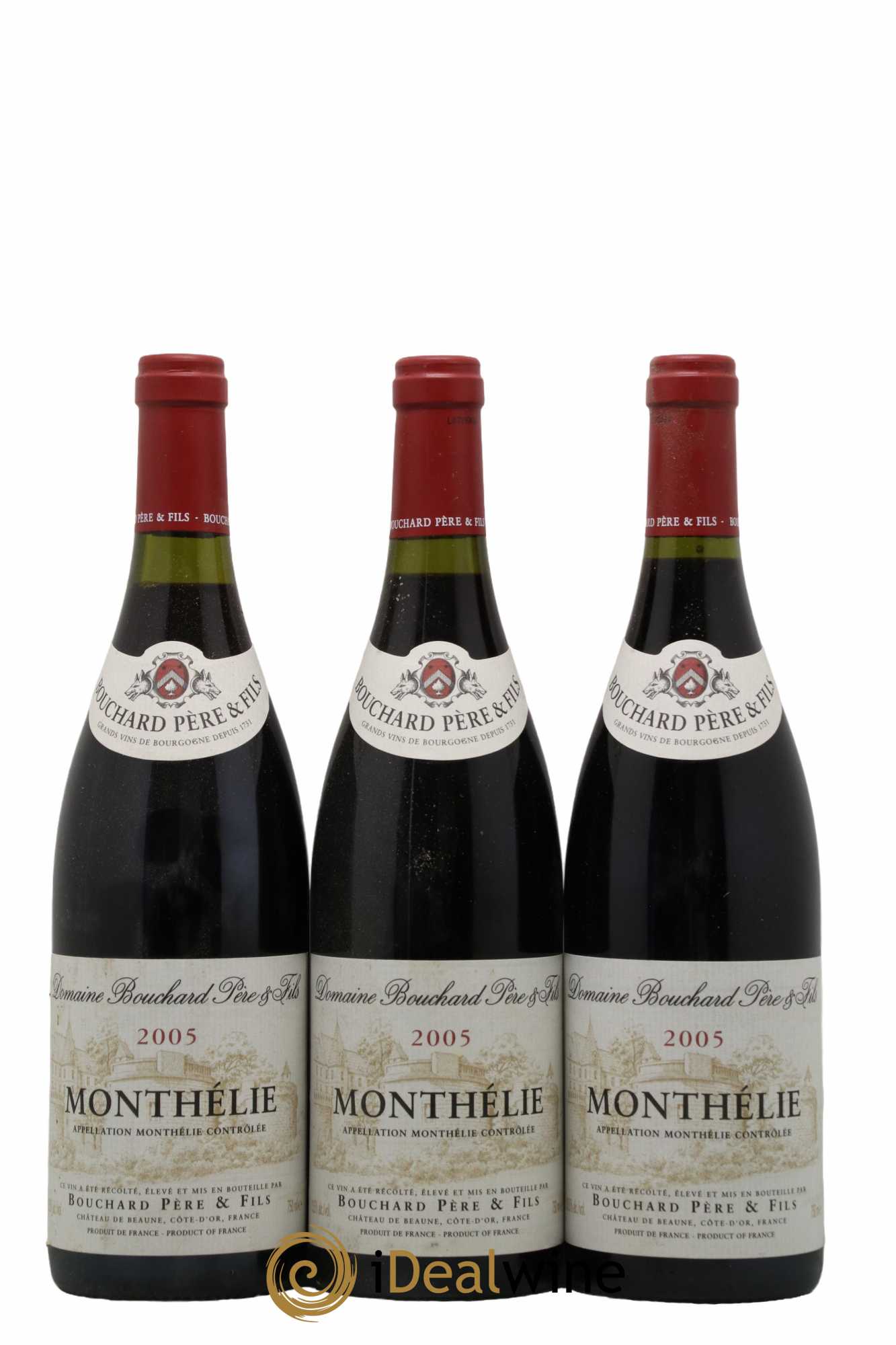 Monthélie Bouchard Père & Fils 2005 - Lot de 6 bouteilles - 1