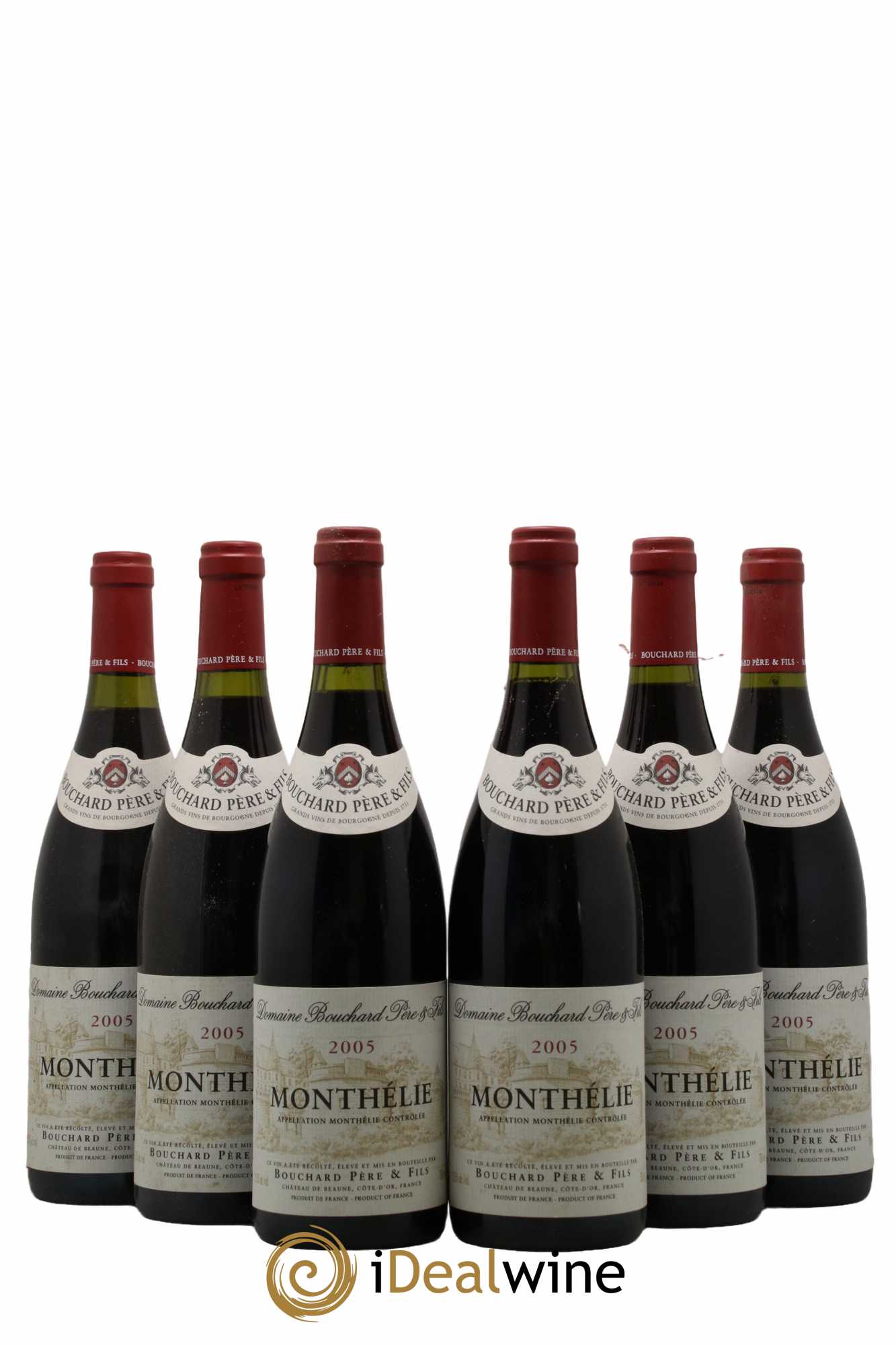 Monthélie Bouchard Père & Fils 2005 - Lot de 6 bouteilles - 0