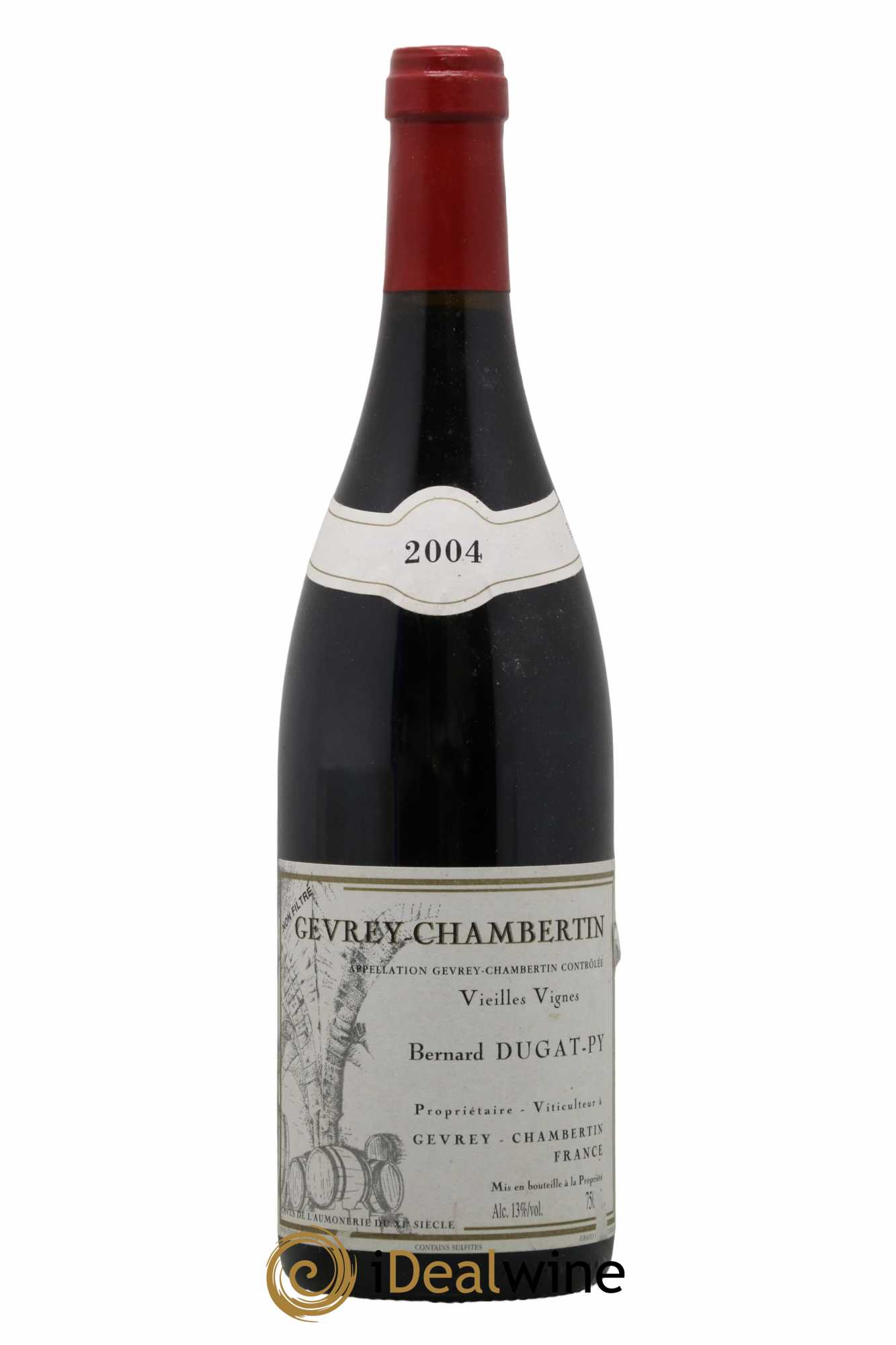 Gevrey-Chambertin Vieilles Vignes Dugat-Py 2004 - Lot de 1 bouteille - 0