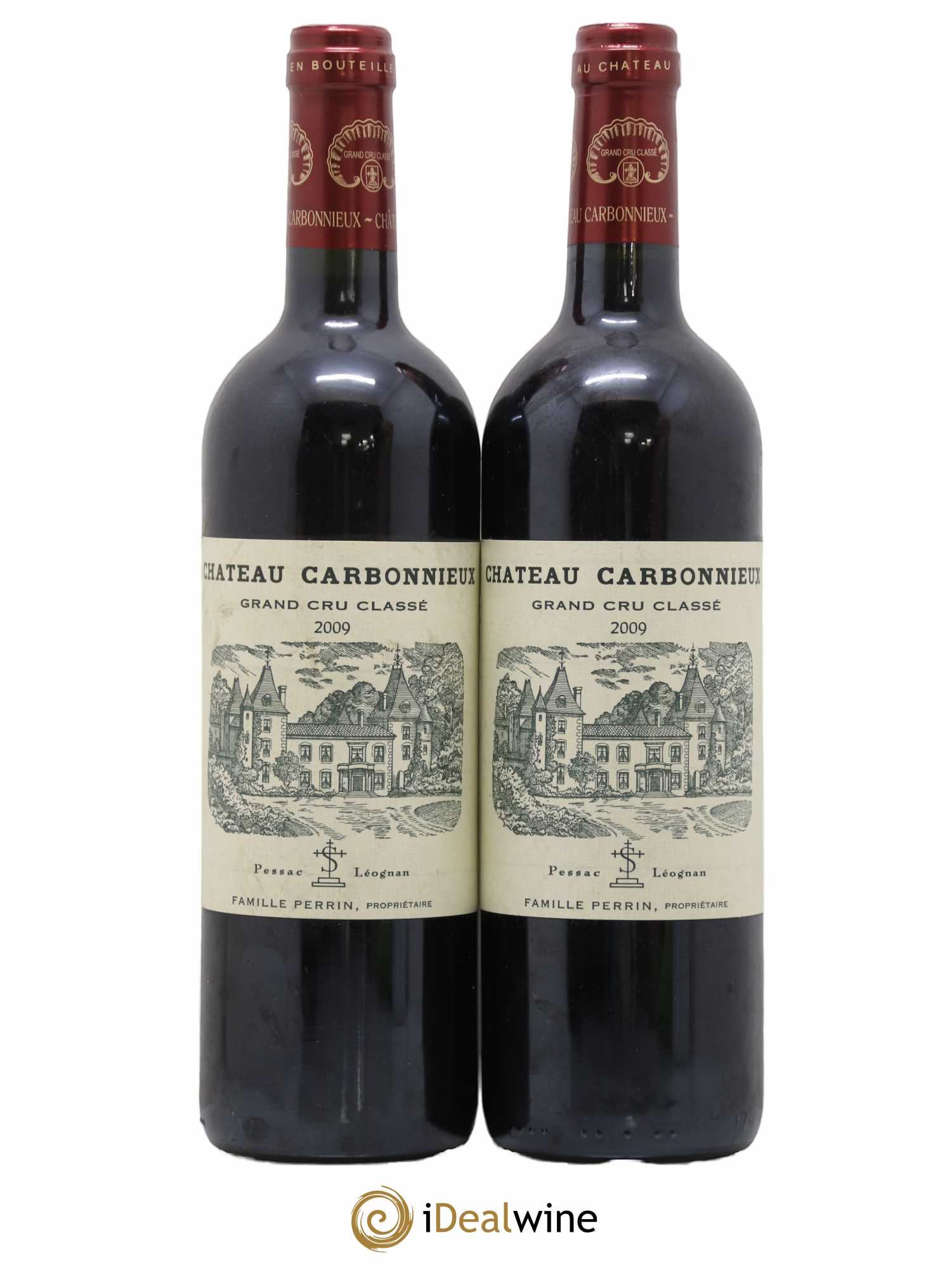 Château Carbonnieux Cru Classé de Graves 2009 - Lot de 2 bouteilles - 0