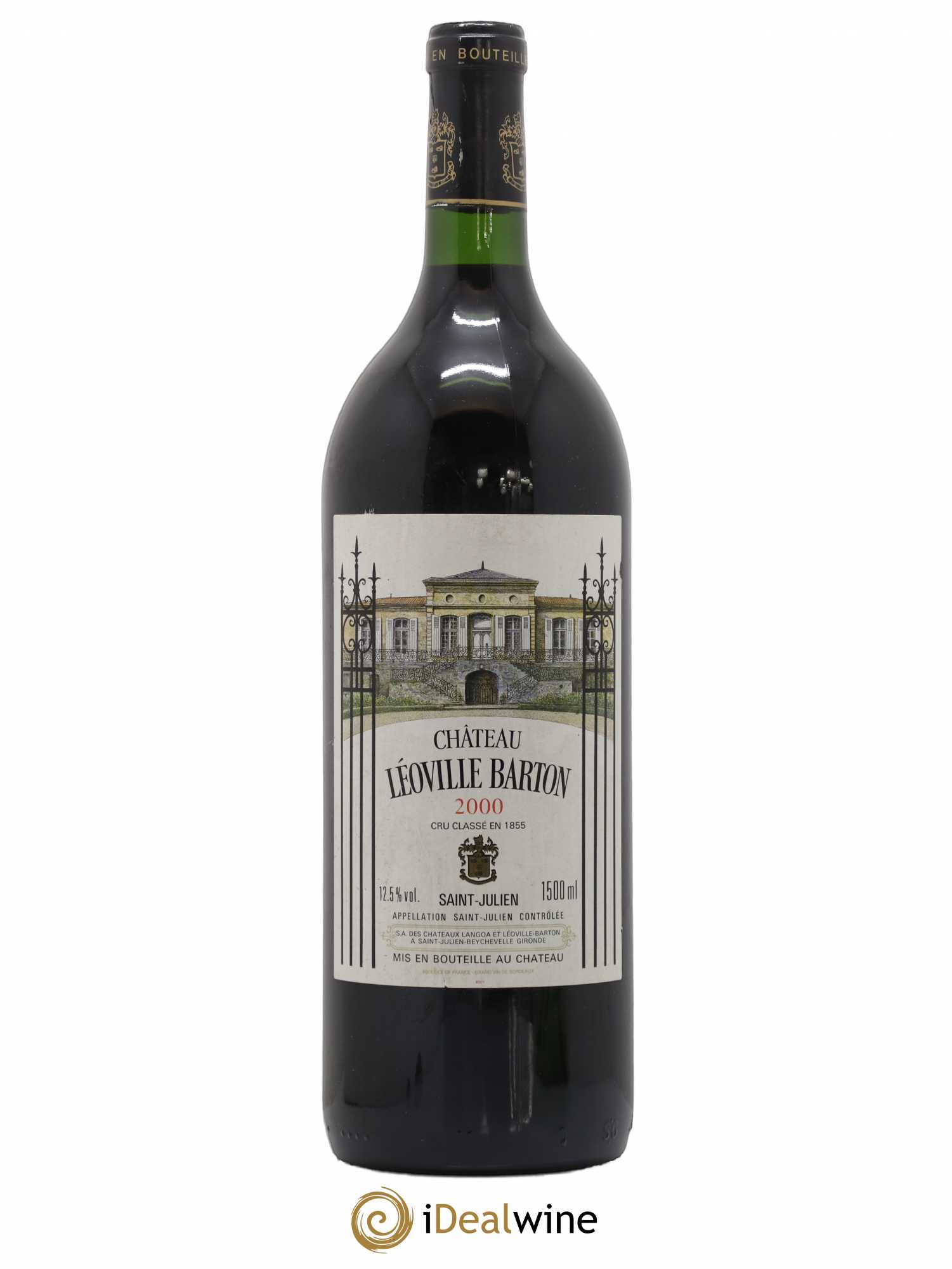 Château Léoville Barton 2ème Grand Cru Classé 2000 - Lot de 1 magnum - 0