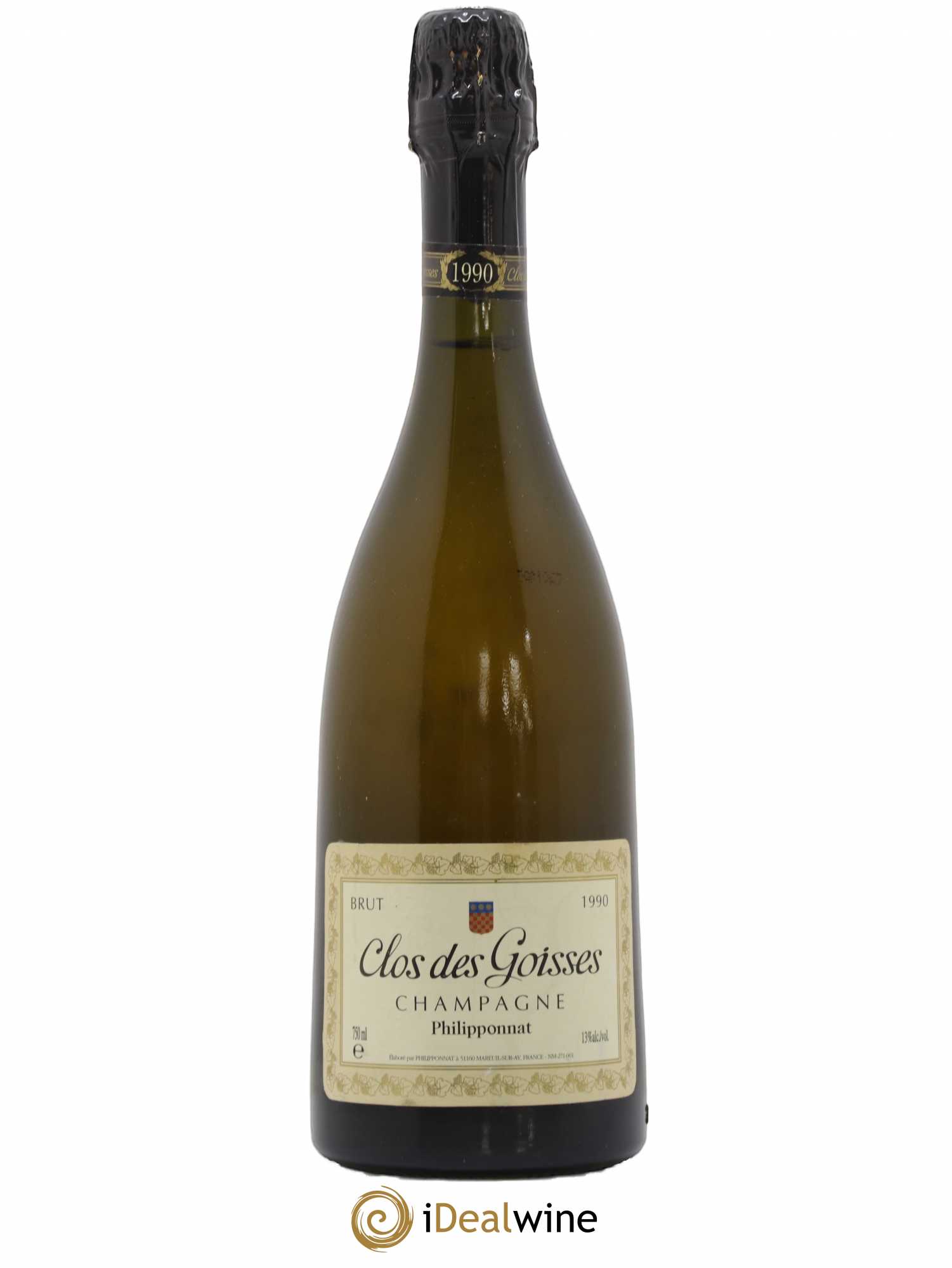 Clos des Goisses Philipponnat 1990 - Lot de 1 bouteille - 0