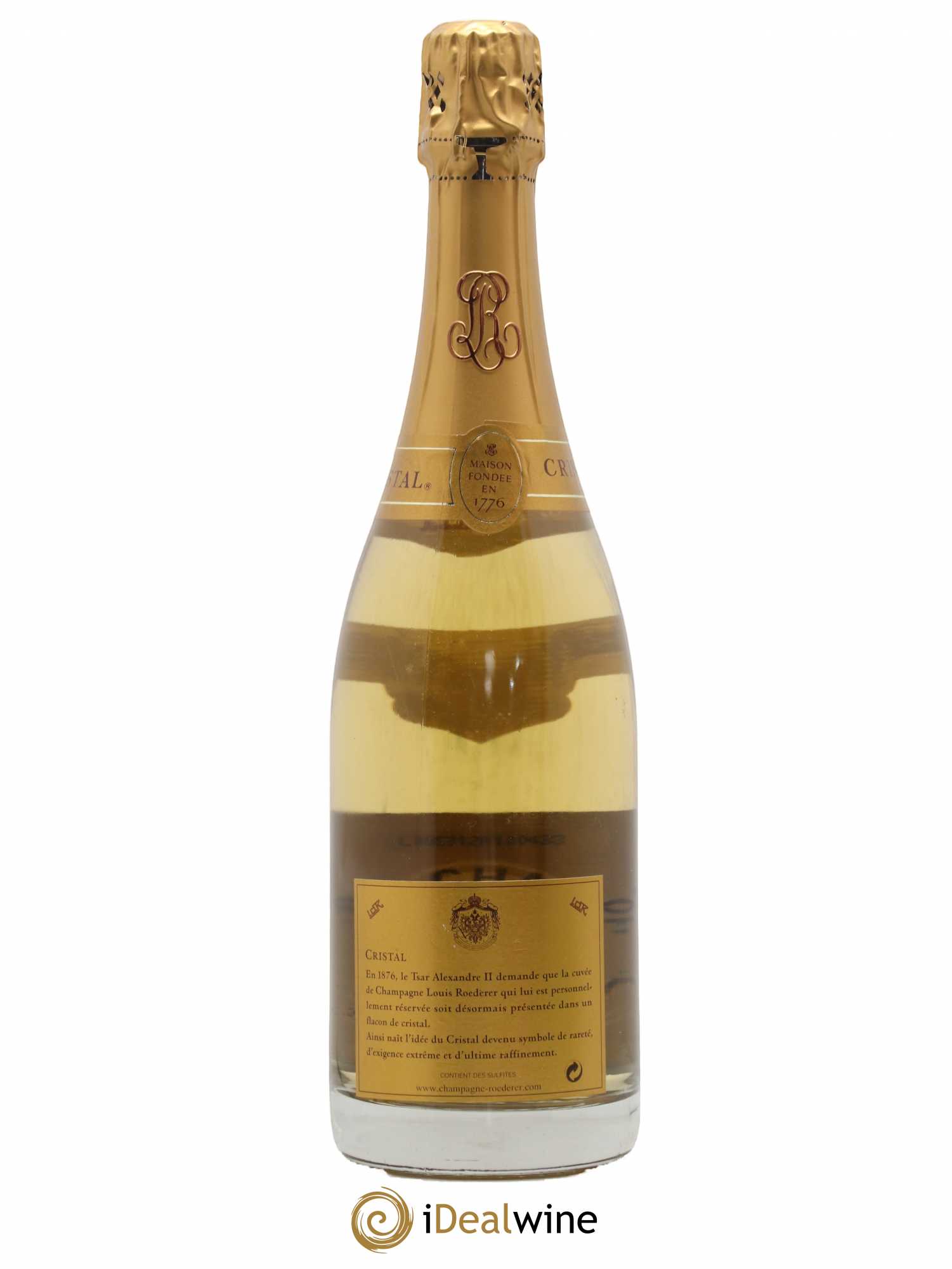 Cristal Louis Roederer 1999 - Lot de 1 bouteille - 1