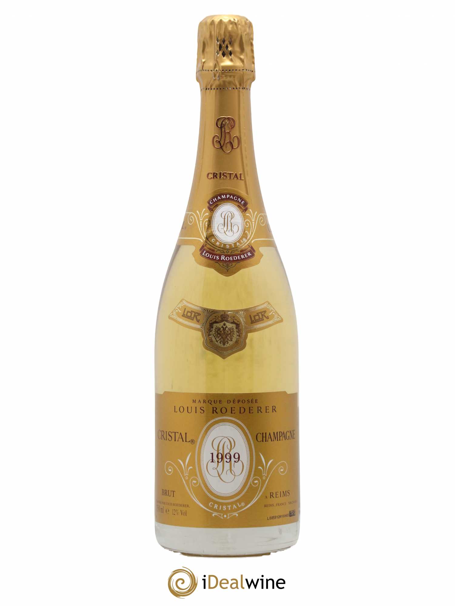 Cristal Louis Roederer 1999 - Lot de 1 bouteille - 0