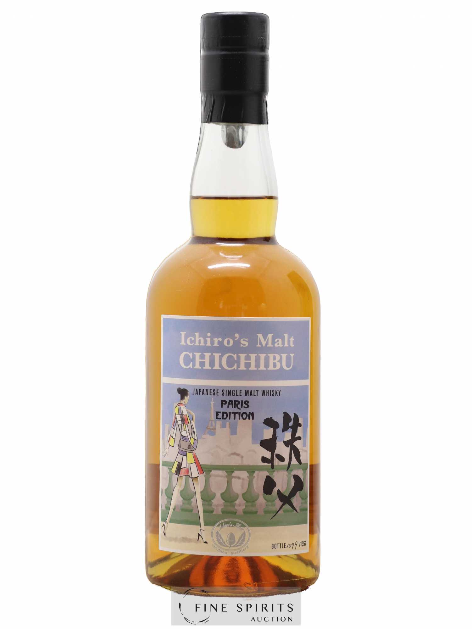 Chichibu Of. Paris Edition 2018 Release - One of 1357 Ichiro's Malt - Lot de 1 bouteille - 1