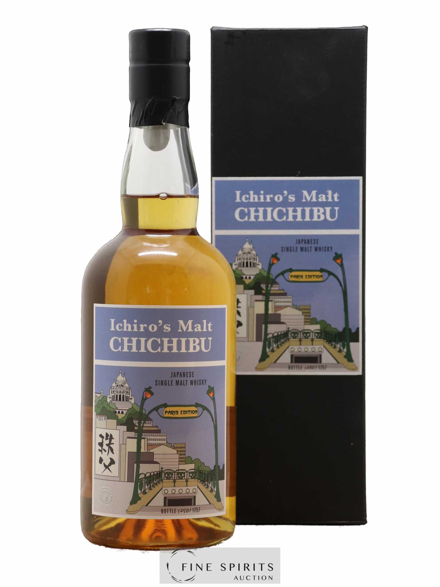 Chichibu Of. Paris Edition 2019 Release - One of 1757 Ichiro's Malt - Lot de 1 bouteille - 0