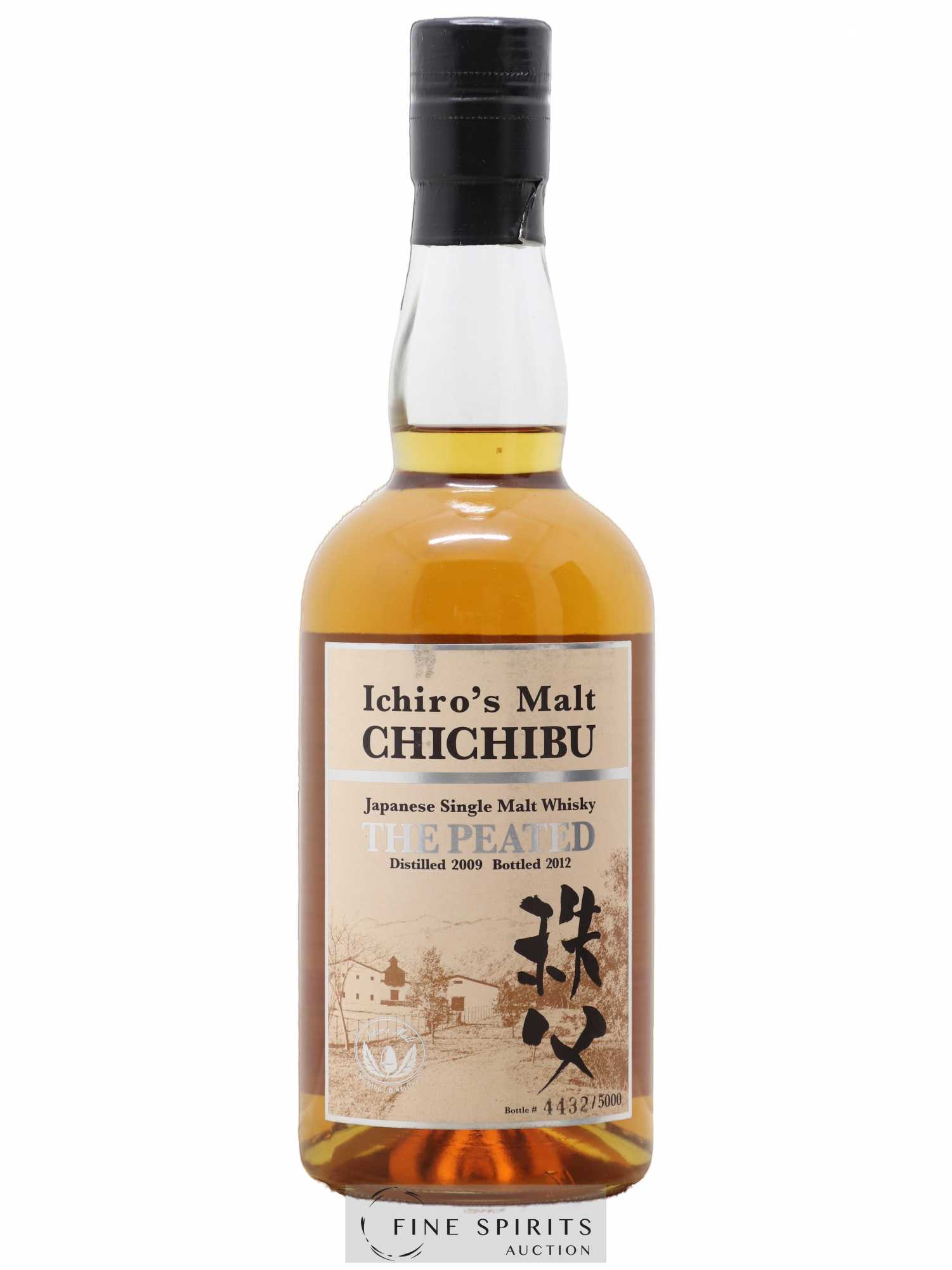 Chichibu 2009 Of. The Peated One of 5000 - bottled 2012 Ichiro's Malt - Lot de 1 bouteille - 1
