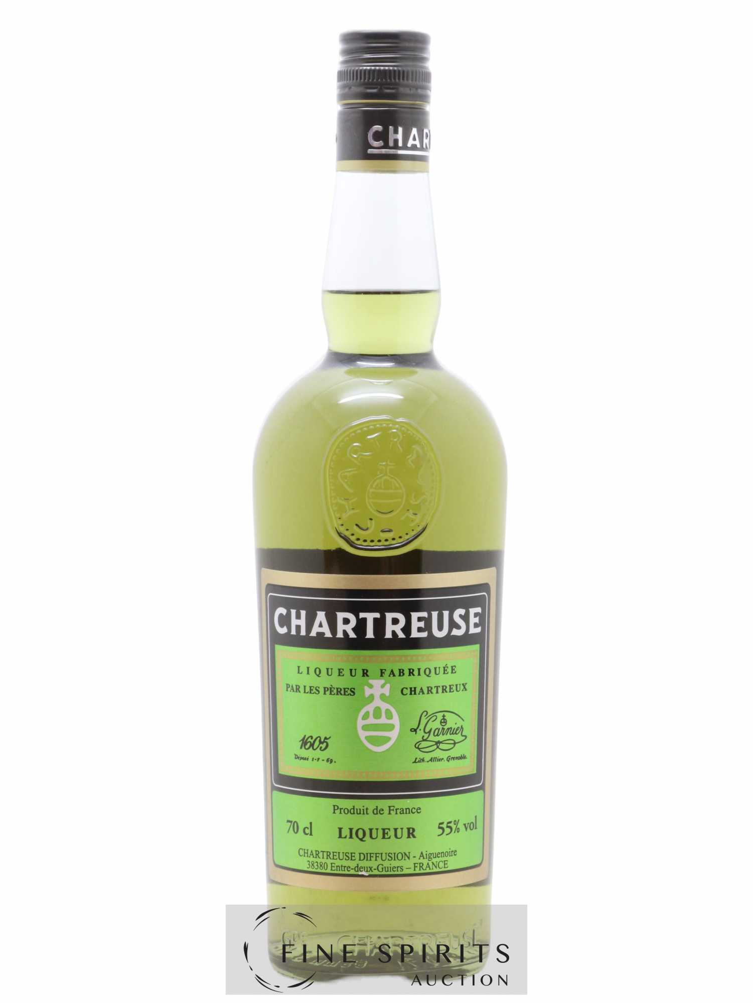 Chartreuse Of. Verte Mise 2020 (Aiguenoire) - One of 20000 - Lot de 1 bouteille - 0