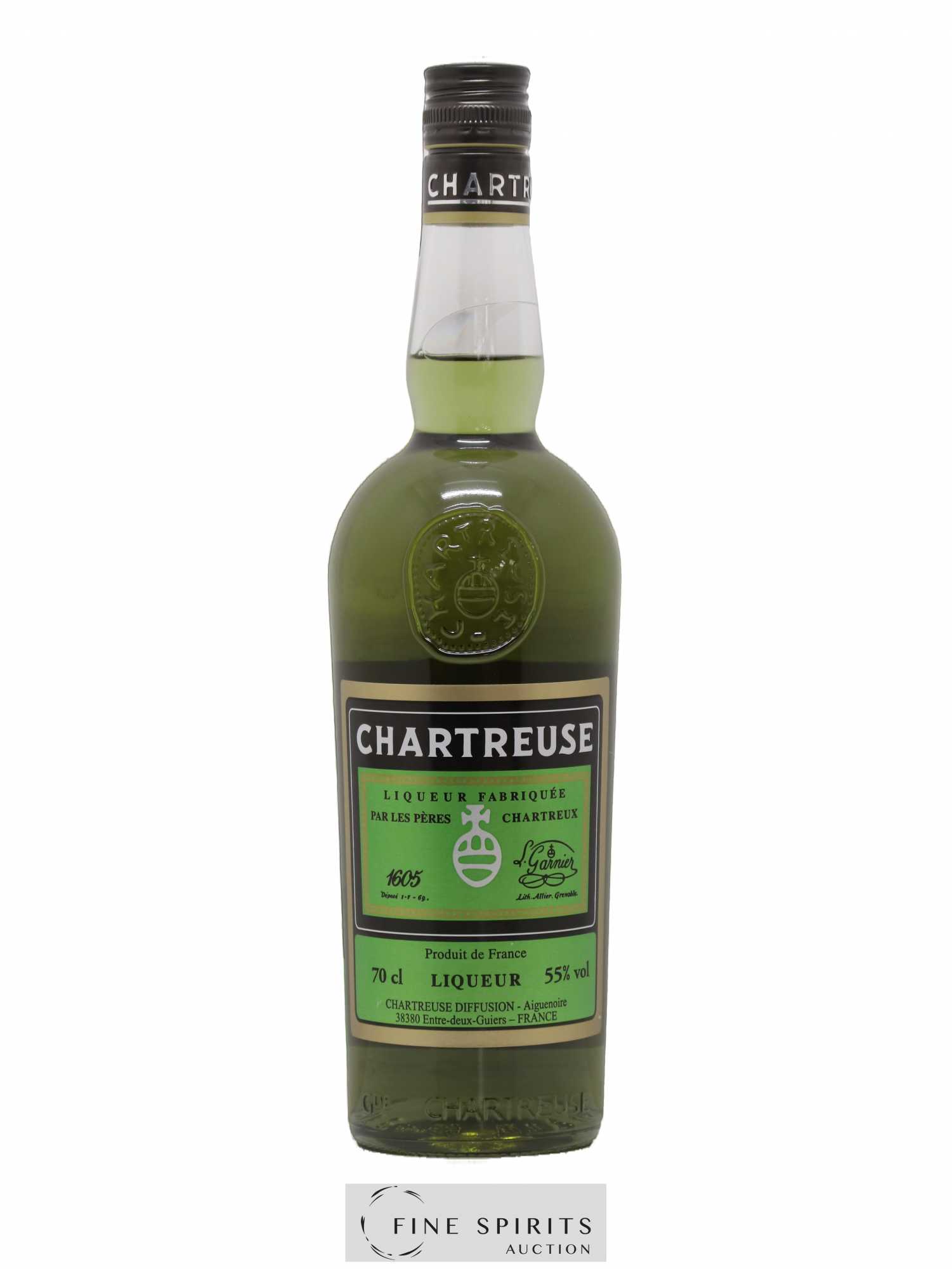 Chartreuse Of. Verte Mise 2020 (Aiguenoire) - One of 20000 - Lot de 1 bouteille - 0