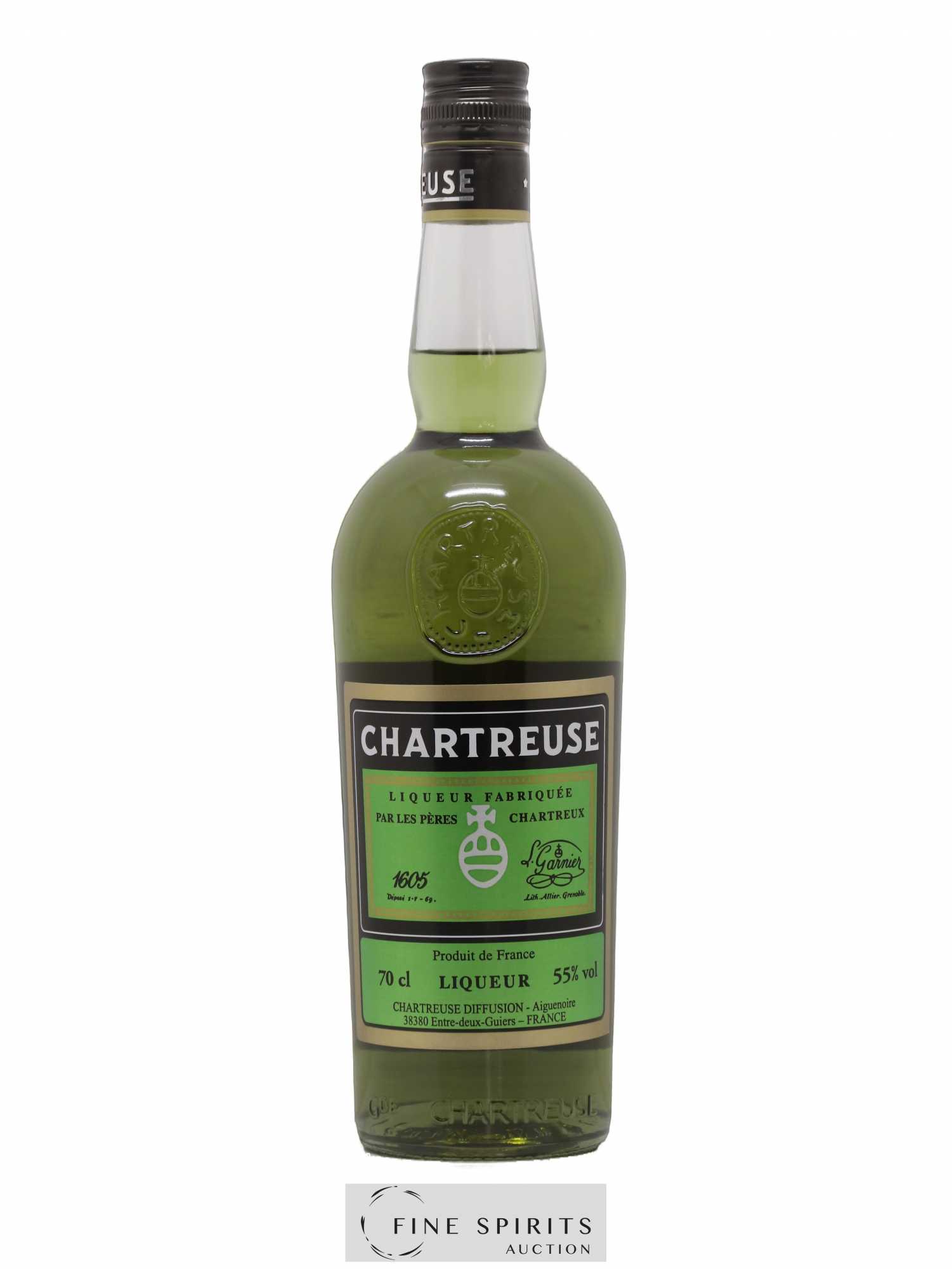 Chartreuse Of. Verte Mise 2020 (Aiguenoire) - One of 20000 - Lot de 1 bouteille - 0