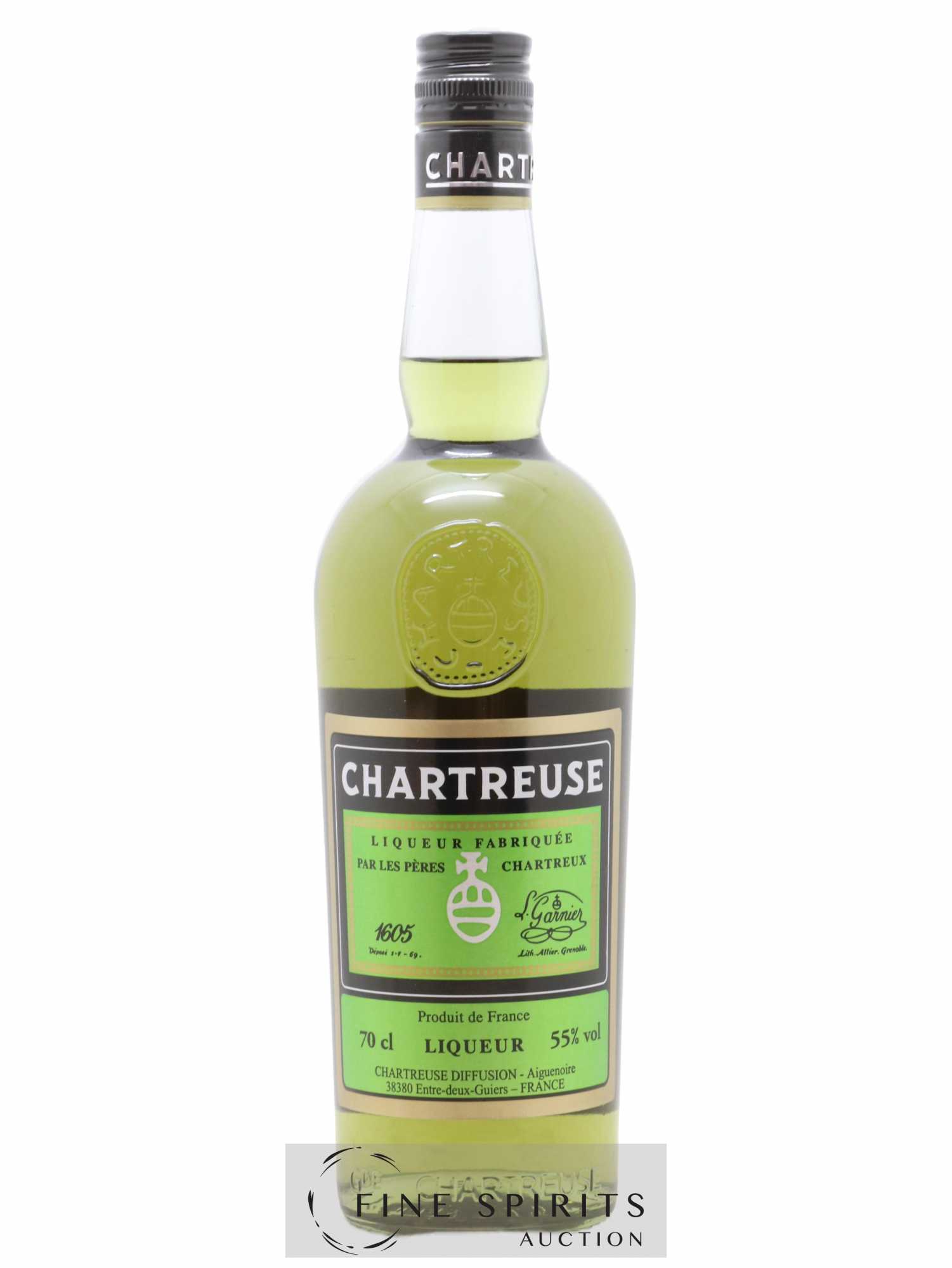 Chartreuse Of. Verte Mise 2020 (Aiguenoire) - One of 20000 - Lot de 1 bouteille - 0
