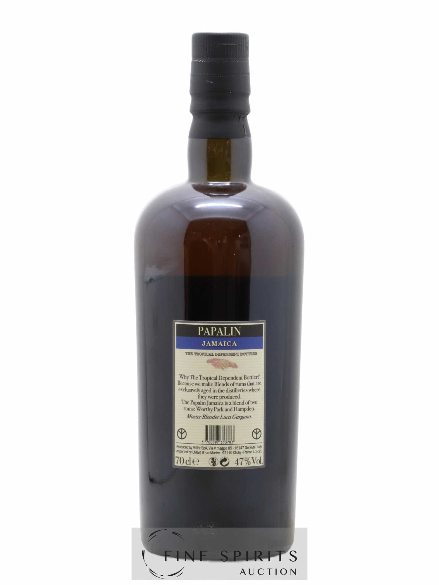Papalin 7 years Of. Only Pot Still - bottled 2021 - Lot de 1 bouteille - 2