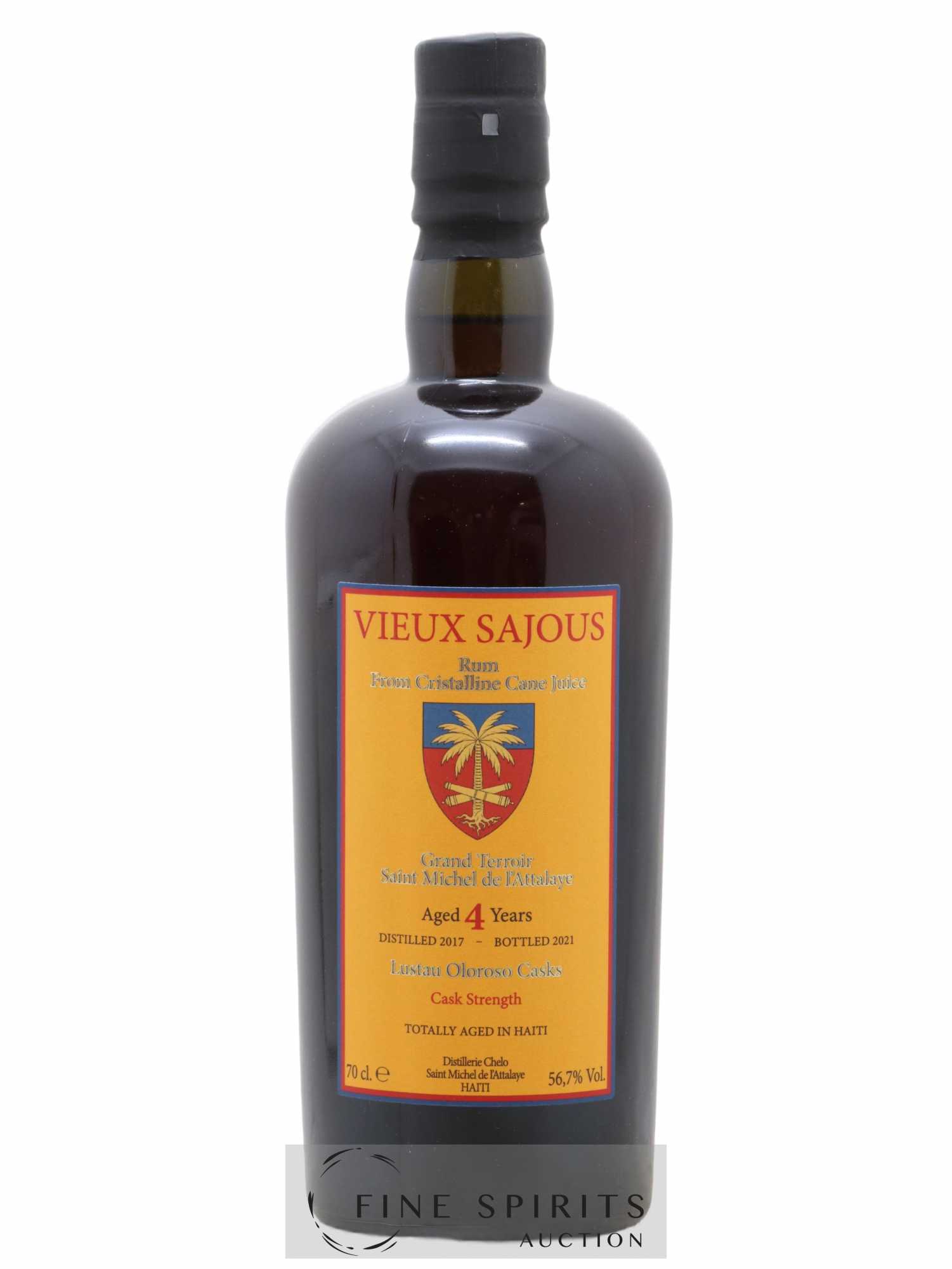 Vieux Sajous 4 years 2017 Of. Lustau Oloroso Casks - bottled 2021 - Lot de 1 bouteille - 1