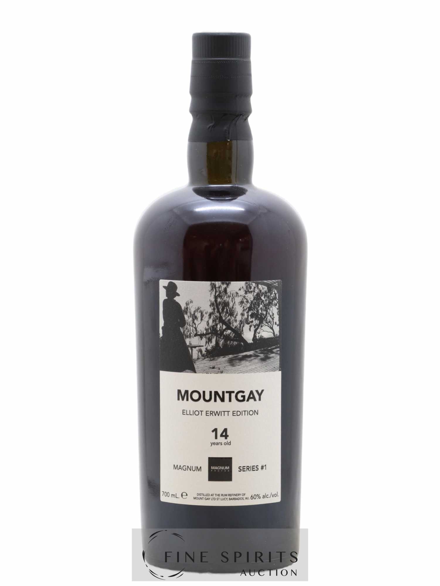 Mount Gay 14 years 2007 Of. Elliot Erwitt Edition Magnum Series n°1 - bottled 2021 LM&V - Lot de 1 bouteille - 1