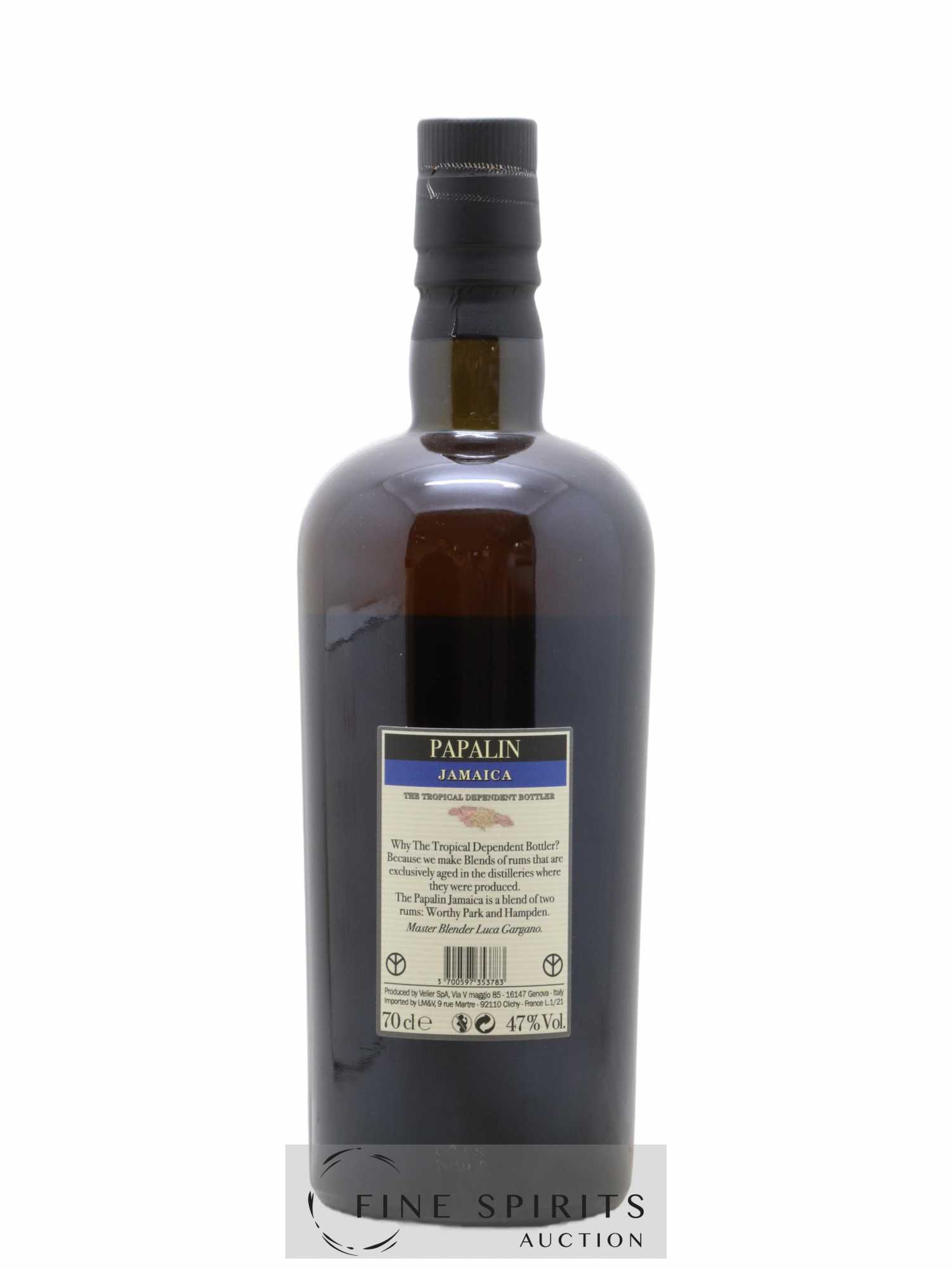 Papalin 7 years Of. Only Pot Still - bottled 2021 - Lot de 1 bouteille - 2