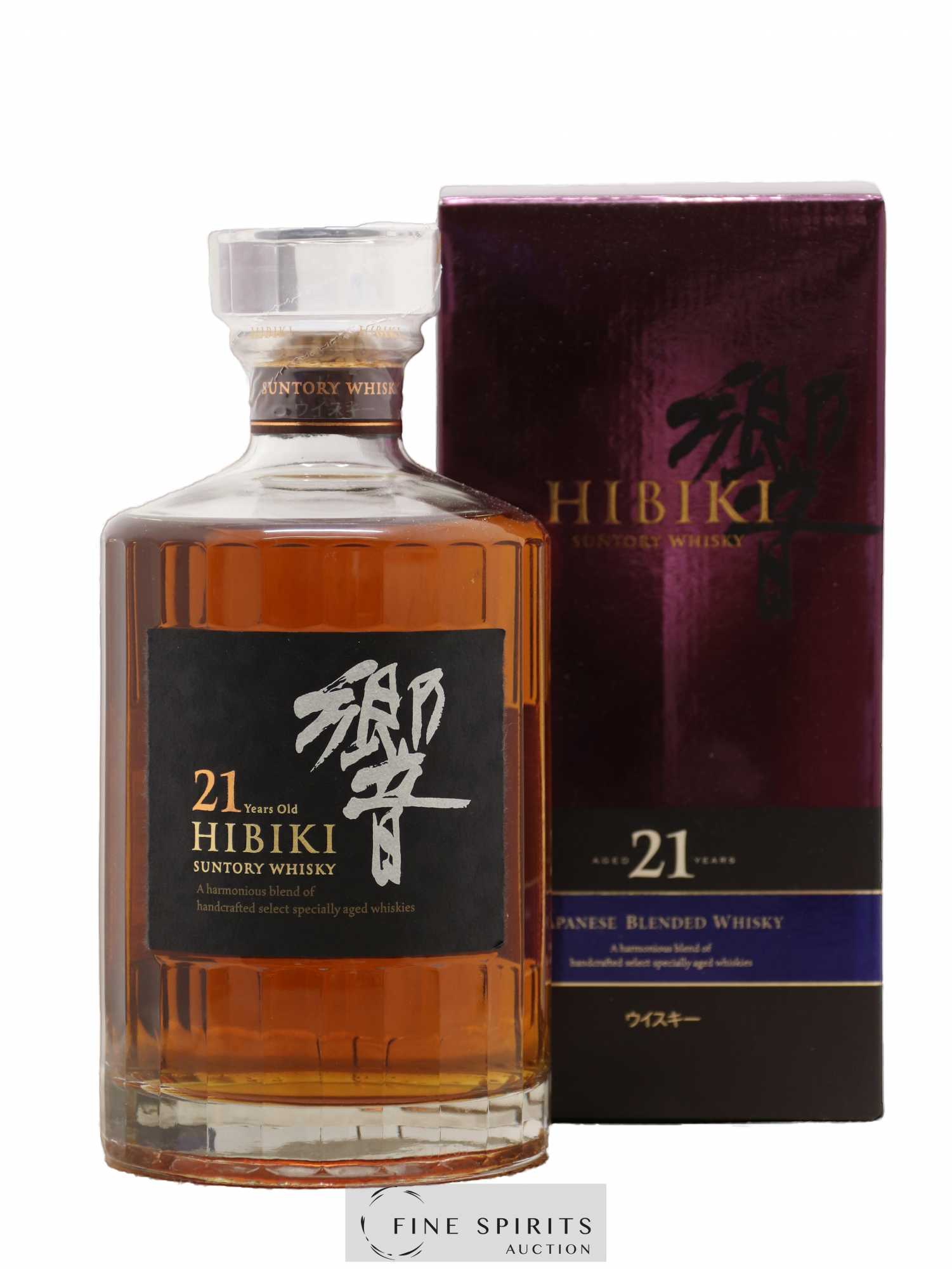 Hibiki 21 years Of. Suntory - Lot de 1 bouteille - 0