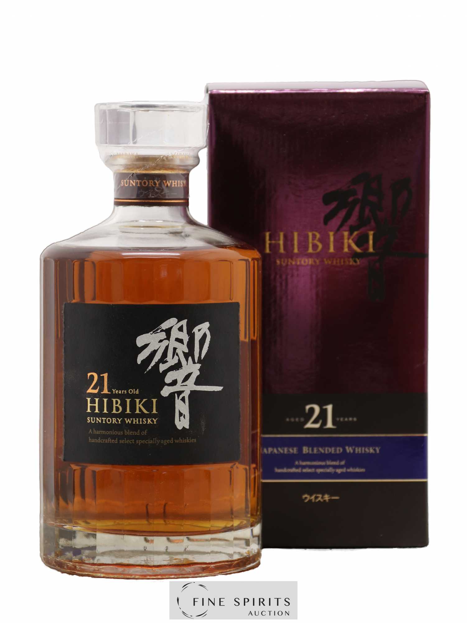 Hibiki 21 years Of. Suntory - Lot de 1 bouteille - 0