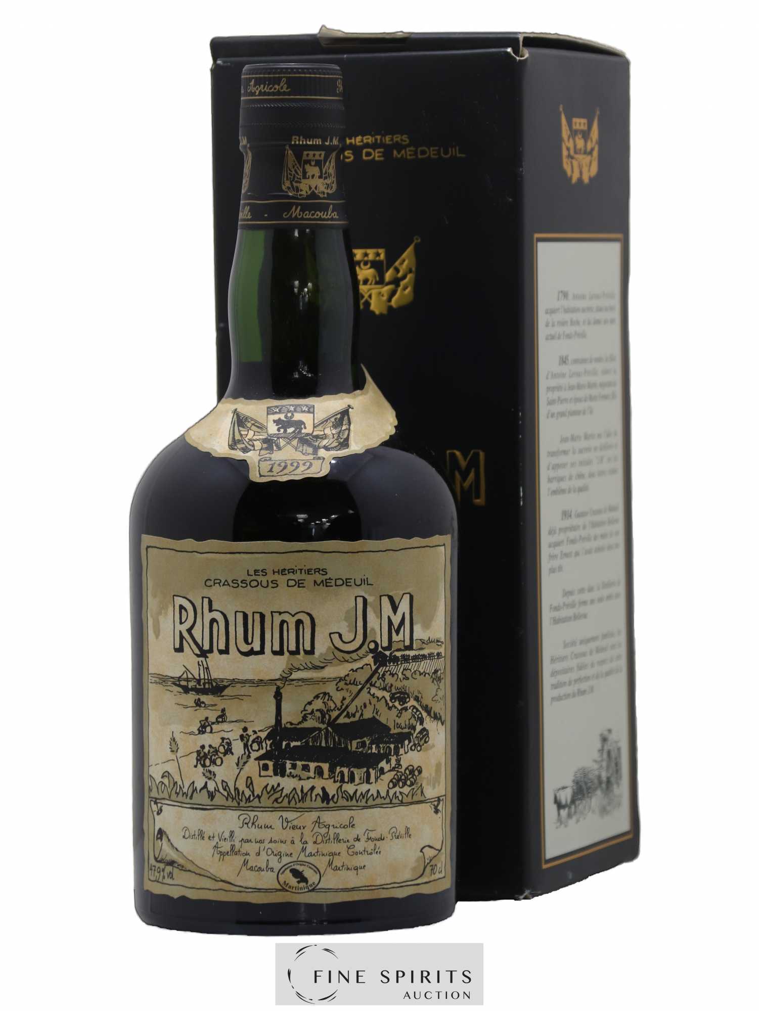 J.M 1999 Of. bottled 2009 - Posten von 1 Flasche - 0